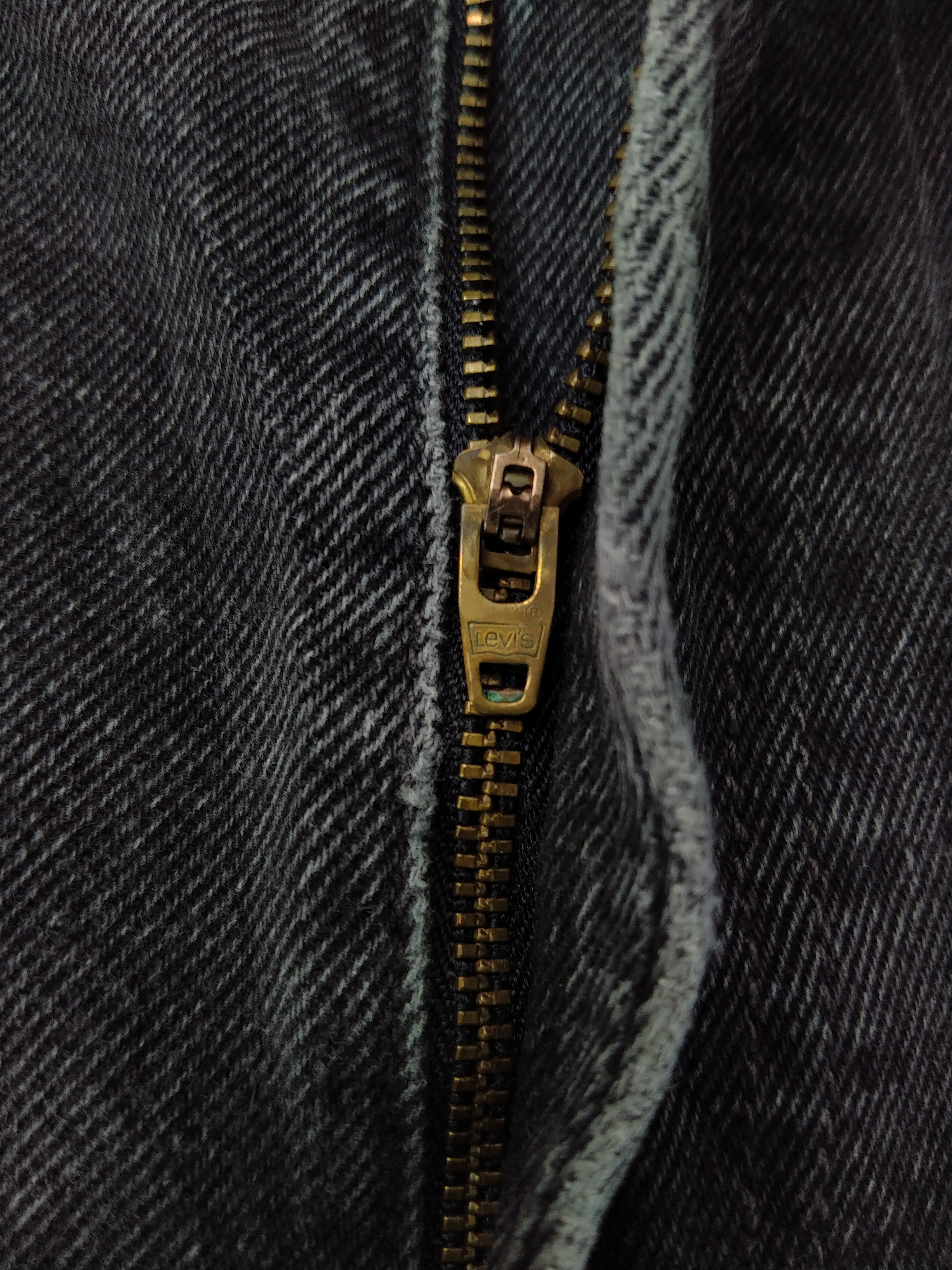 Japanese Brand Vintage Black Levi's 550 Relaxed Fit Denim 37x30.5 -JN112 Size US 37 - 5 Thumbnail