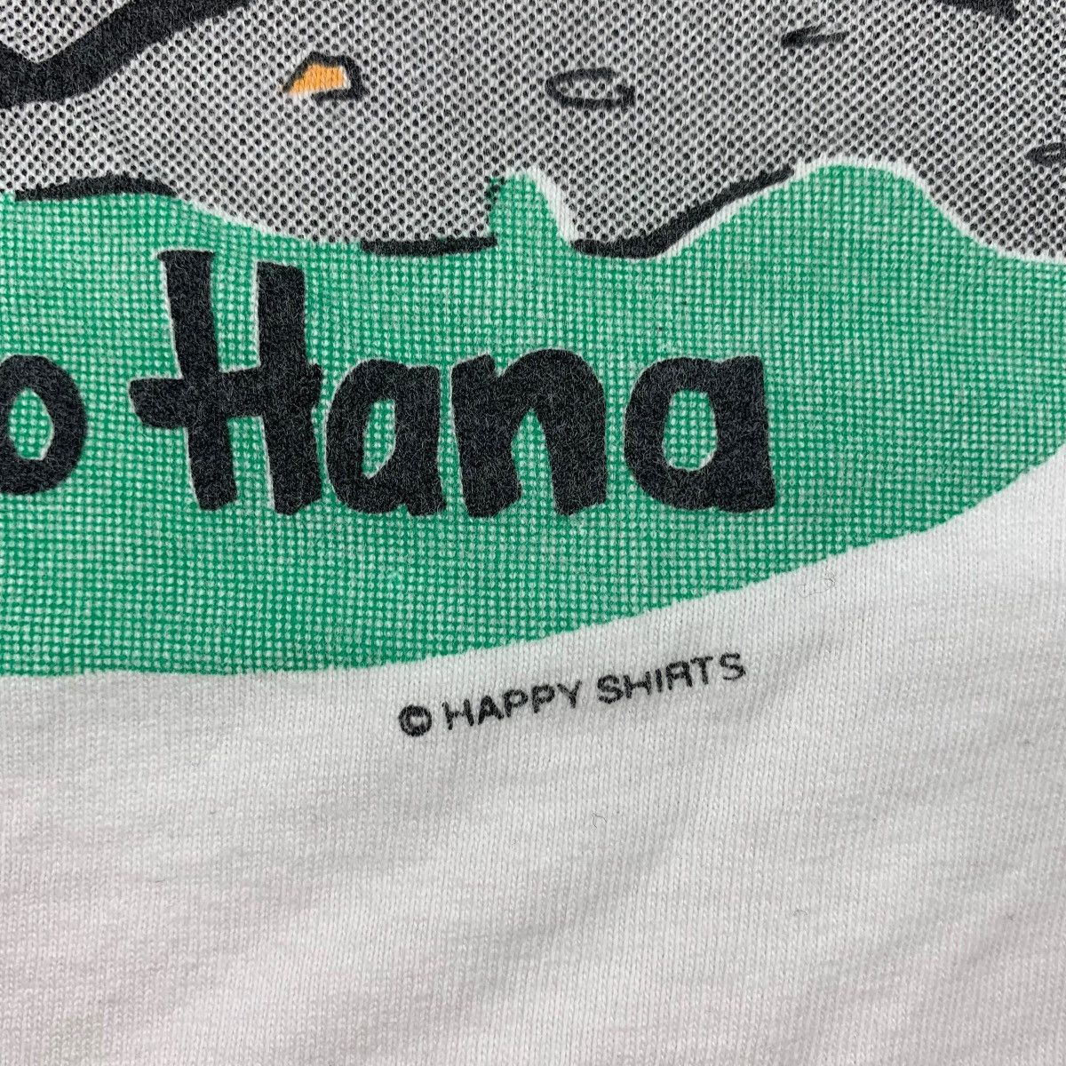 Hanes Vintage 90s MAUI road to hana big logo back hit Surfing tee Size US L / EU 52-54 / 3 - 9 Thumbnail