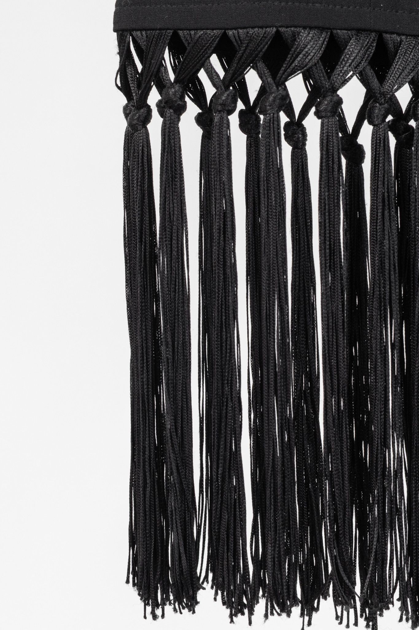 Escada Escada Black Wool-Crepe Fringe-Hem Pencil Skirt Size 32" / US 10 / IT 46 - 6 Thumbnail
