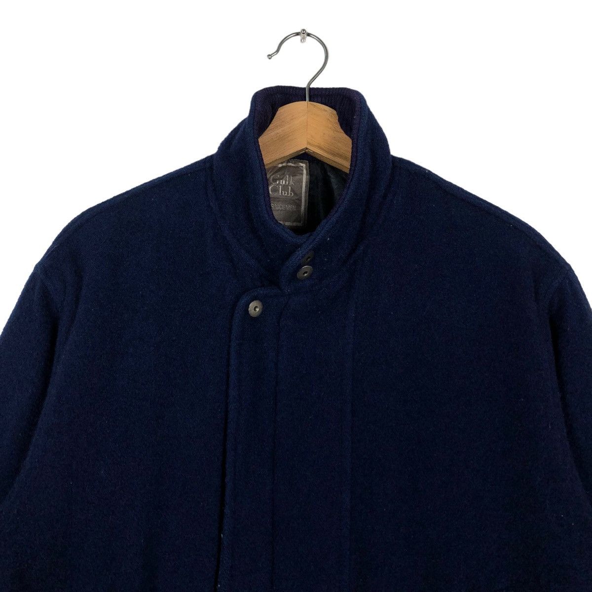 Issey Miyake 🔥Gulk Club Wool Bomber Jacket Herringbone Fly Double Breast Size US M / EU 48-50 / 2 - 3 Thumbnail
