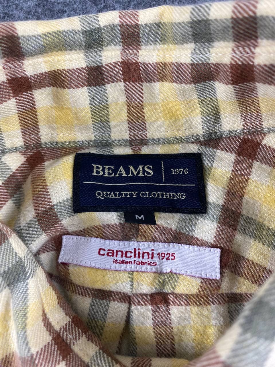 Beams Plus beams x canclini italian fabrics nice design Size US M / EU 48-50 / 2 - 4 Thumbnail
