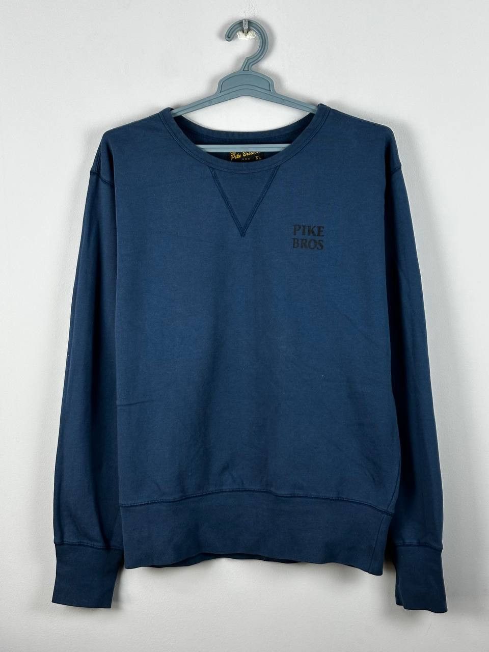 Pike Brothers Pike Brothers Loop Blue Luxury Sweatshirt Made In Portugal Size US XL / EU 56 / 4 - 2 Thumbnail