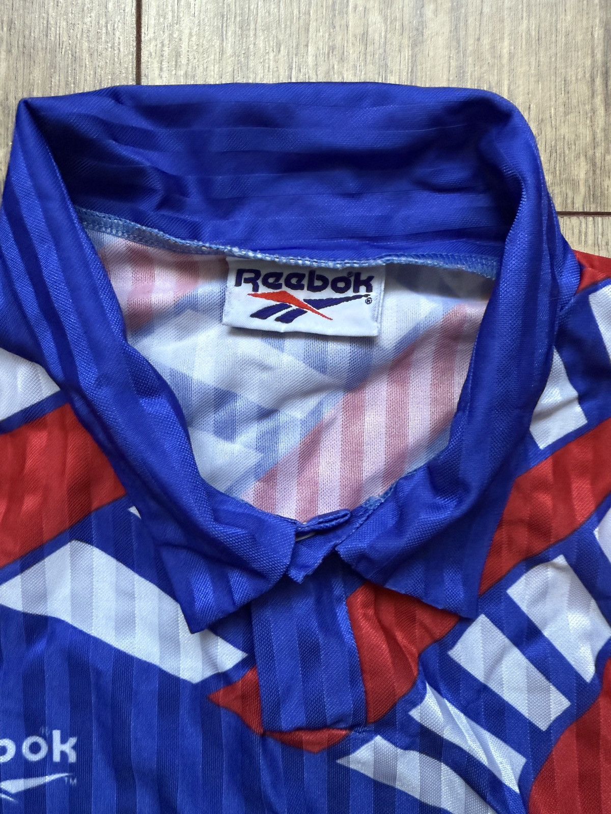 Reebok × Vintage Koszulka piłkarska longsleeve Reebok Vintage retro style 90s Size US M / EU 48-50 / 2 - 4 Thumbnail