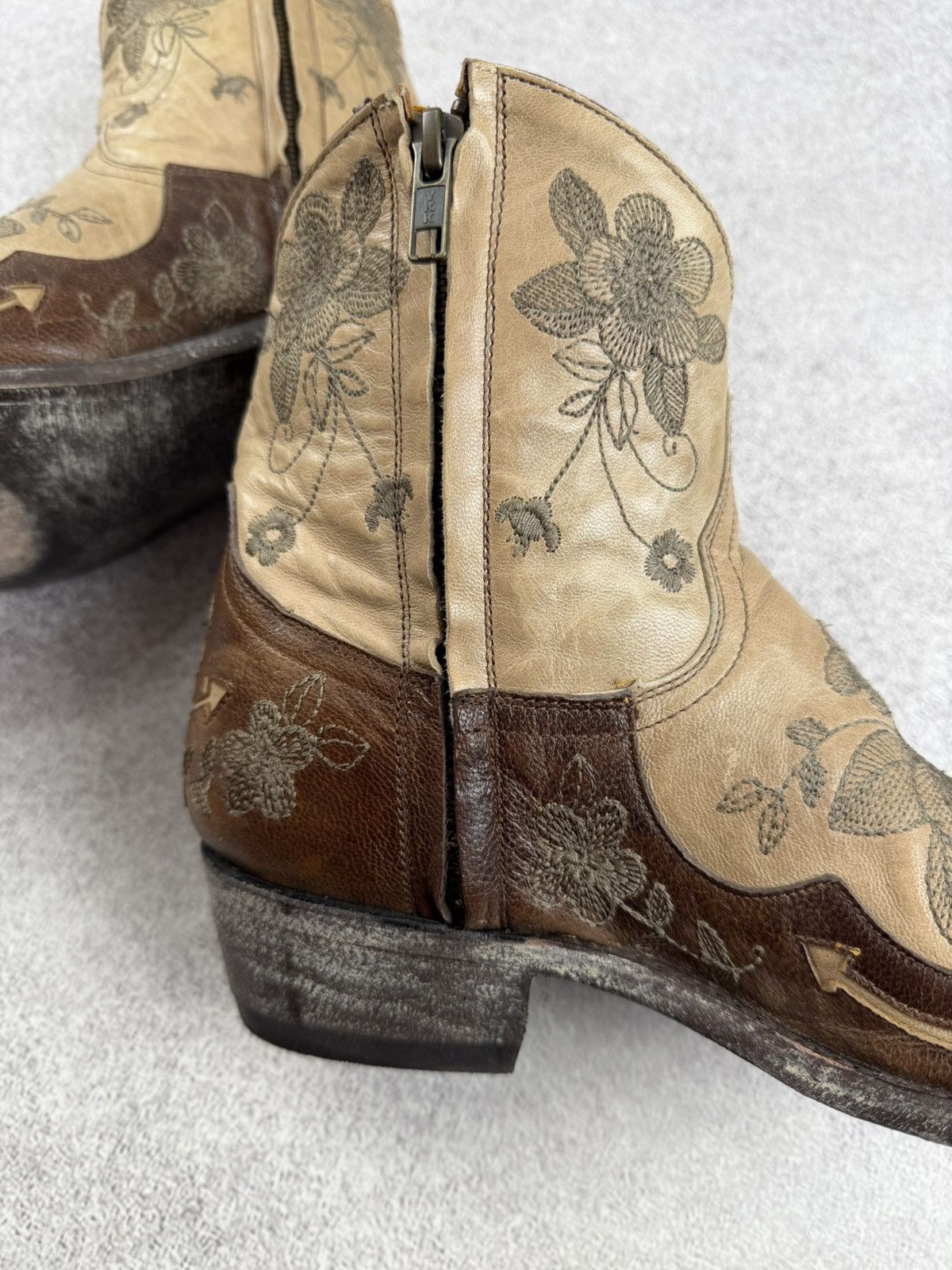Old Gringo Old Gringo Mexicana Ankle Western Cowboy Boots Size 37 Size US 7 / IT 37 - 8 Thumbnail