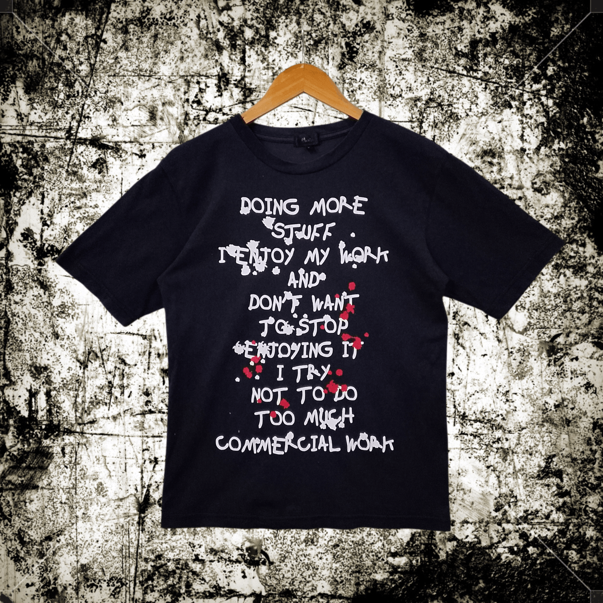 Japanese Brand 2000's Black Varia - Vkei Style Cross T-Shirt | Grailed