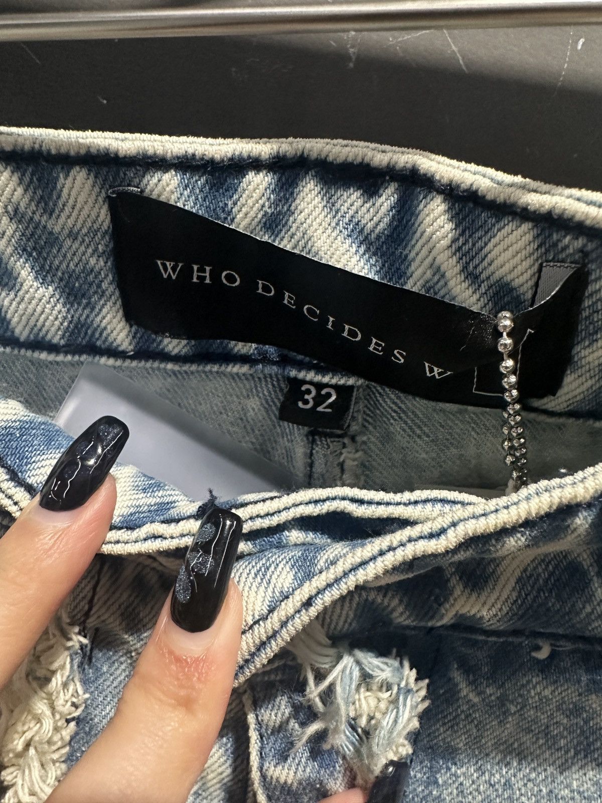 Who Decides War Who decides war Window Ray Denim Size US 30 / EU 46 - 4 Thumbnail