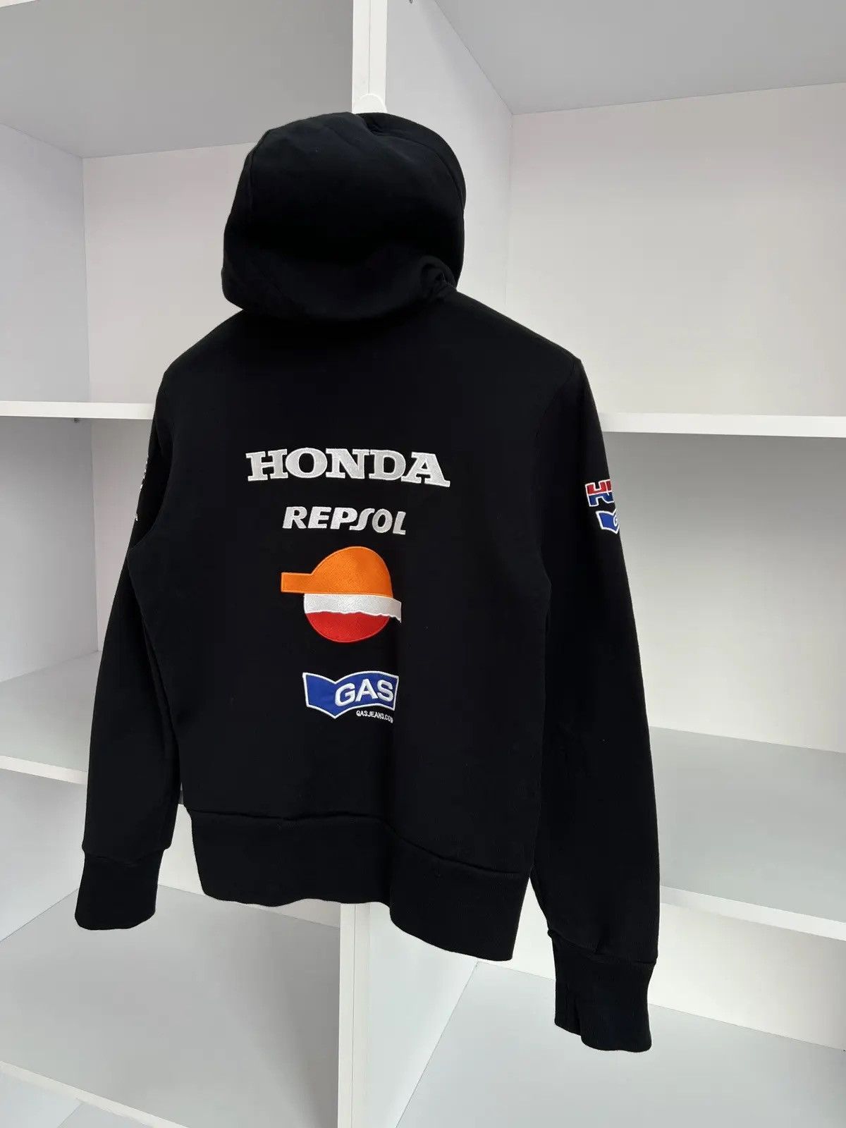 Honda × Vintage Vintage Vintage Racing Honda Repsol Big Logo Zip Hoodie Size US S / EU 44-46 / 1 - 9 Thumbnail