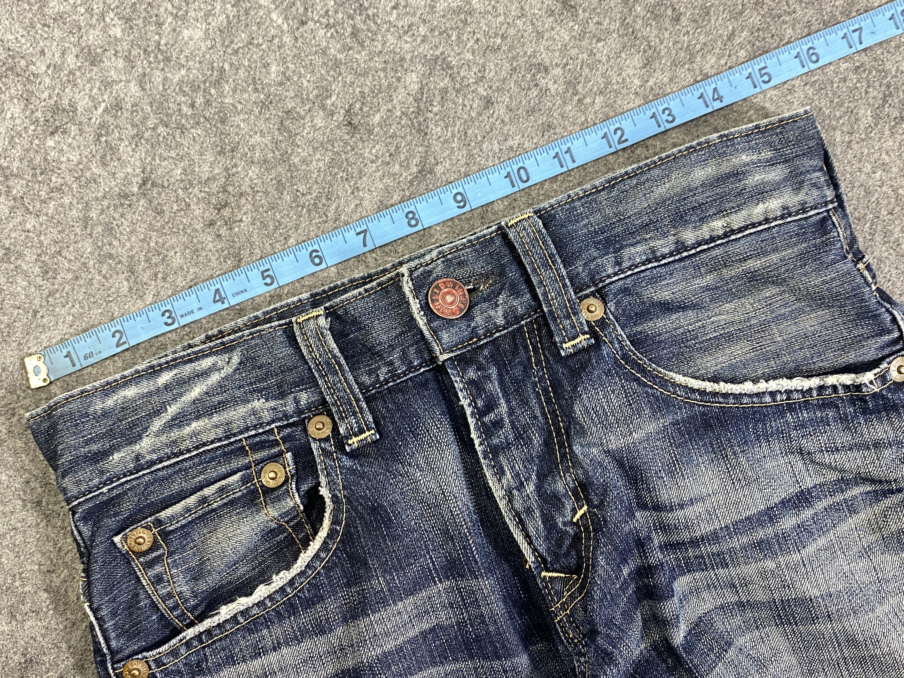Edwin EDWIN BLUE TRIP VINTAGE FLARE DISTRESSED JEANS 31x31- JN3251 Size US 31 - 5 Thumbnail