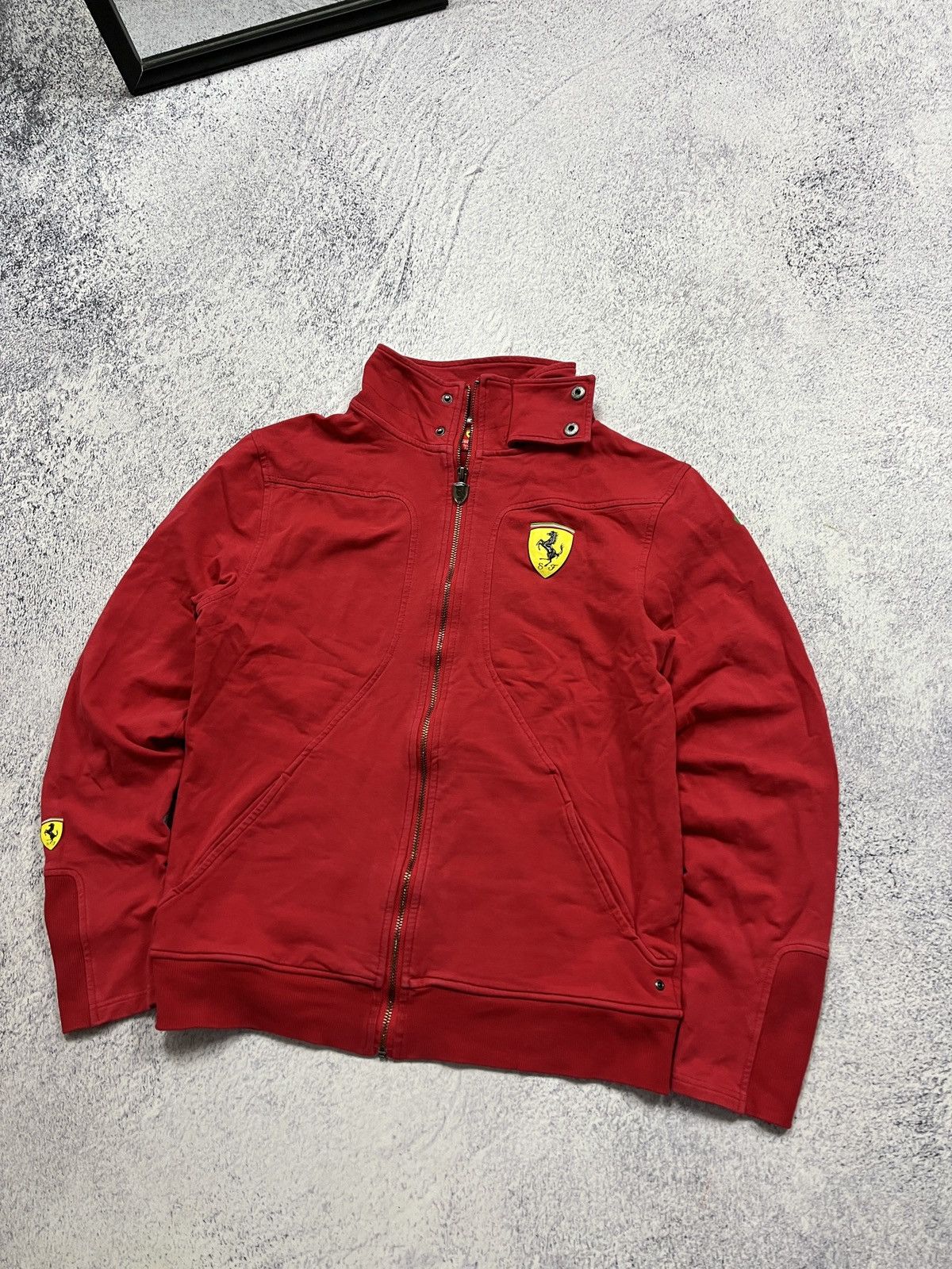 Ferrari × Vintage Vintage Ferrari Racing Jacket Track Marlboro F1 Schumacher Size M / US 6-8 / IT 42-44 - 2 Thumbnail