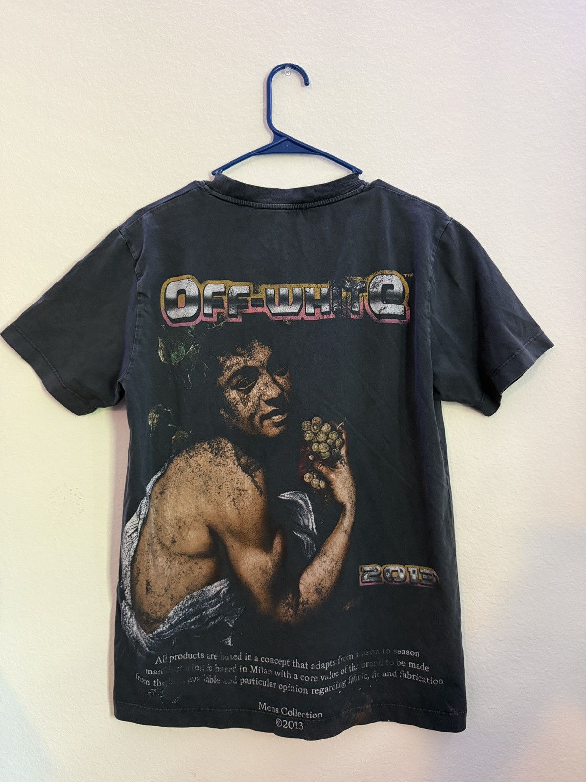 Off-White Off-White Digit Bacchus Tee Size US S / EU 44-46 / 1 - 3 Thumbnail