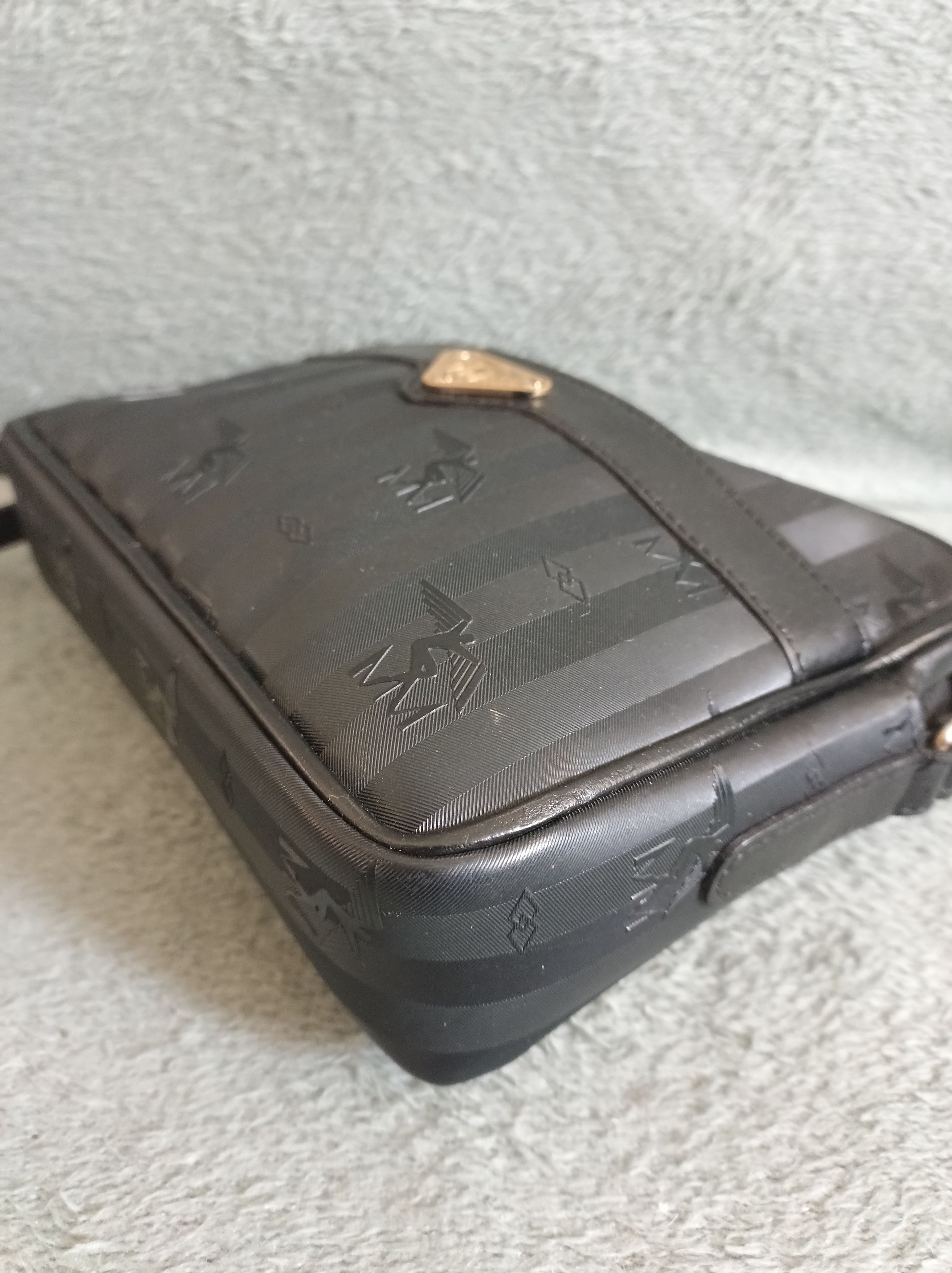 Maison Mollerus Maison Mollerus Vinerus Vintage Coated Canvas Crossbody Bag