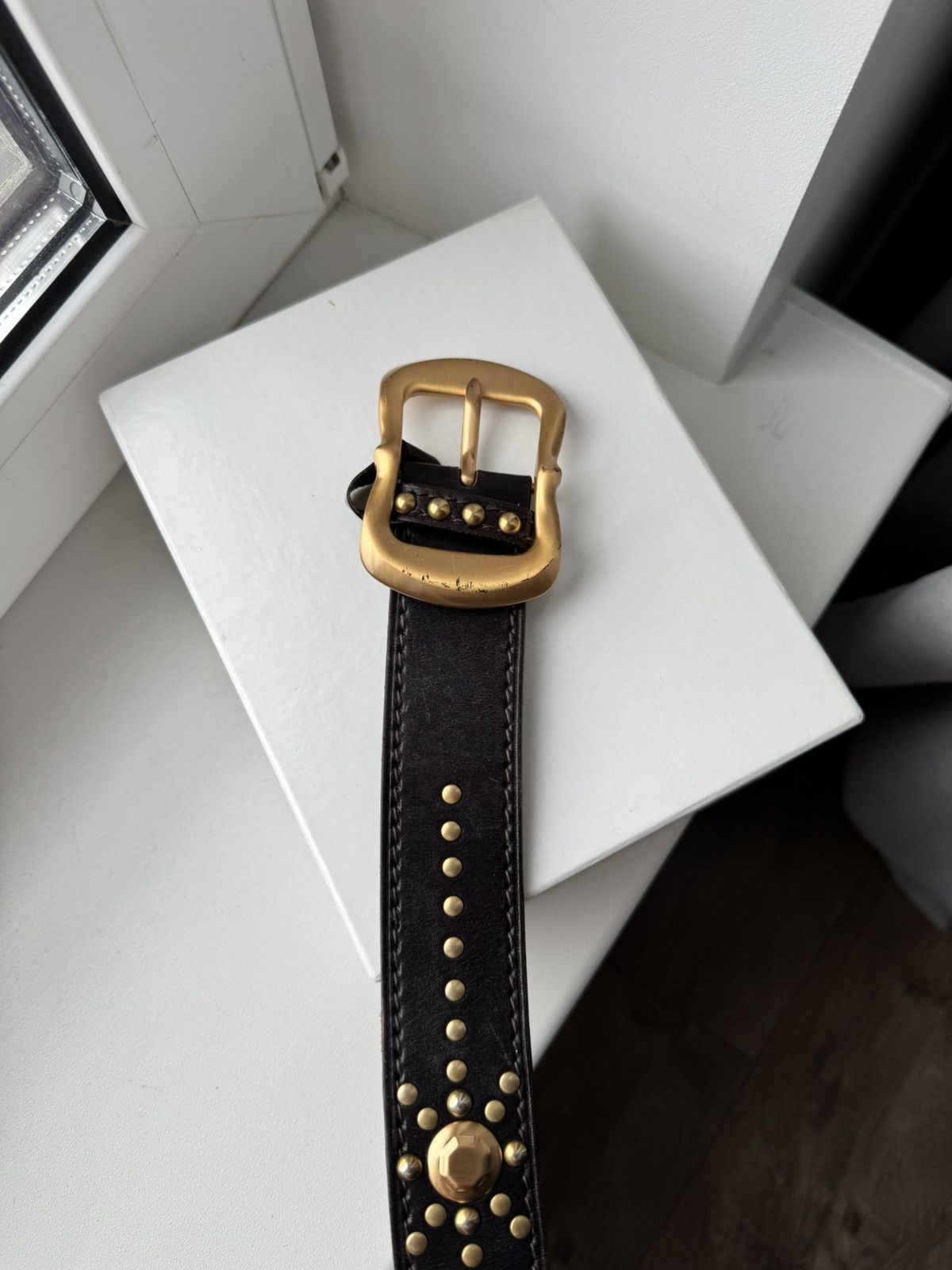 Prada Prada Brown Belt Size ONE SIZE - 3 Thumbnail