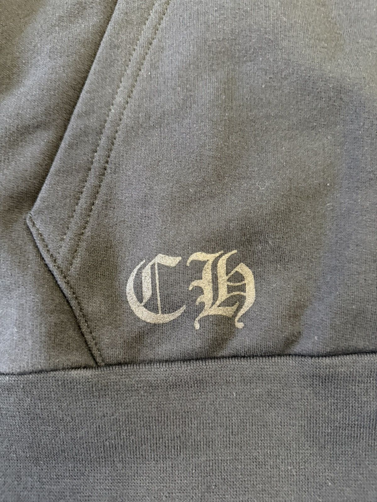 Chrome Hearts chrome hearts scroll logo hoodie Size US M / EU 48-50 / 2 - 5 Thumbnail