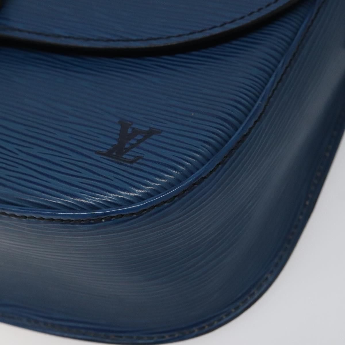 Louis Vuitton LOUIS VUITTON Epi Saint Cloud GM Shoulder Bag Toledo Blue Size ONE SIZE - 15 Thumbnail