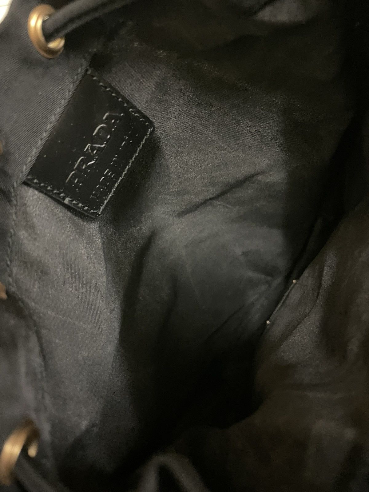 Prada Authentic Vintage Prada Mini Drawstring Bag One Size Size ONE SIZE - 3 Thumbnail
