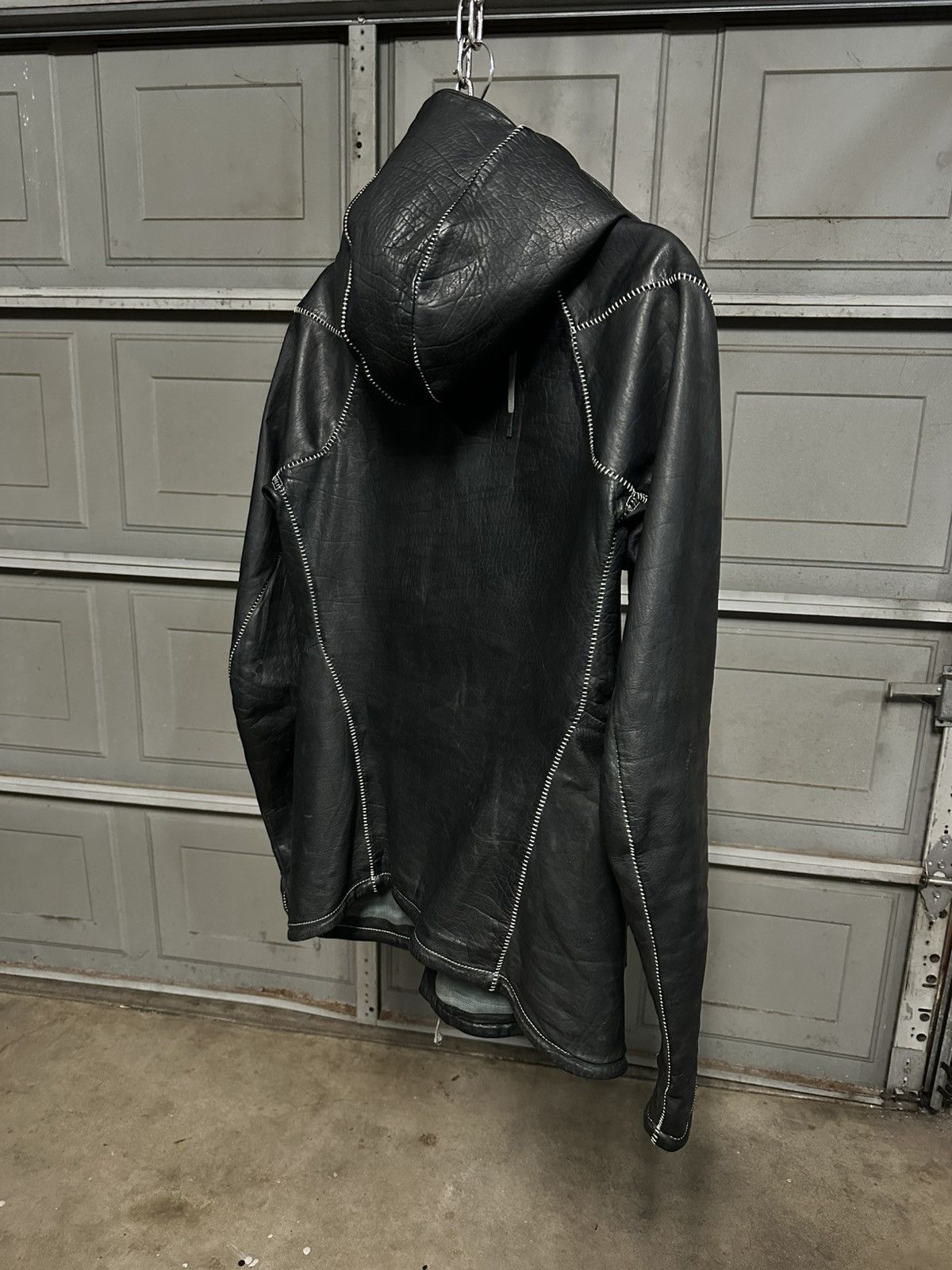 Boris Bidjan Saberi YAK LEATHER HOODED J2 Size US M / EU 48-50 / 2 - 6 Thumbnail