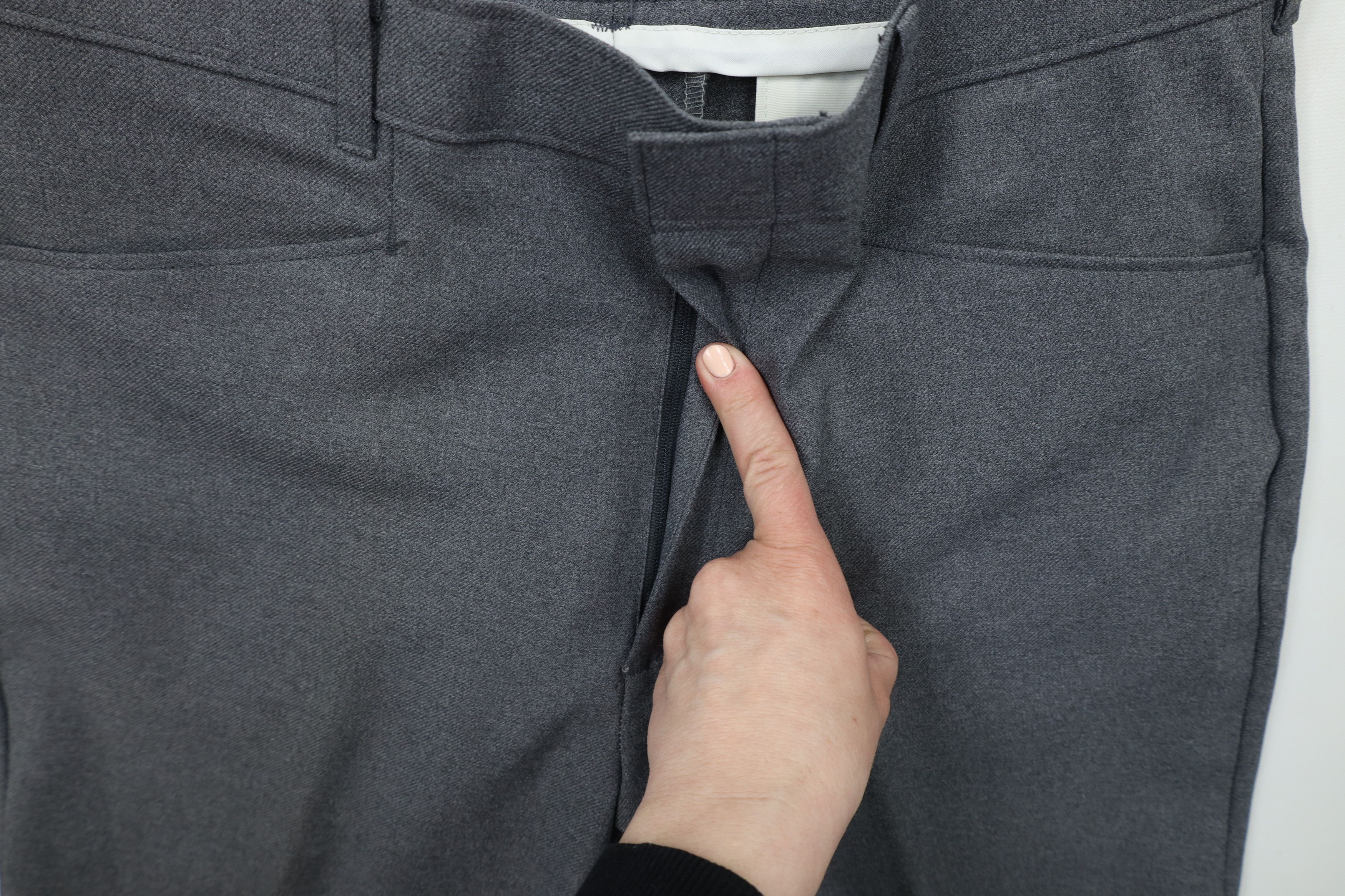 Levi's × Vintage Vintage 70s Levis Wide Leg Knit Chino Pants Heather Gray USA Size US 32 / EU 48 - 5 Thumbnail
