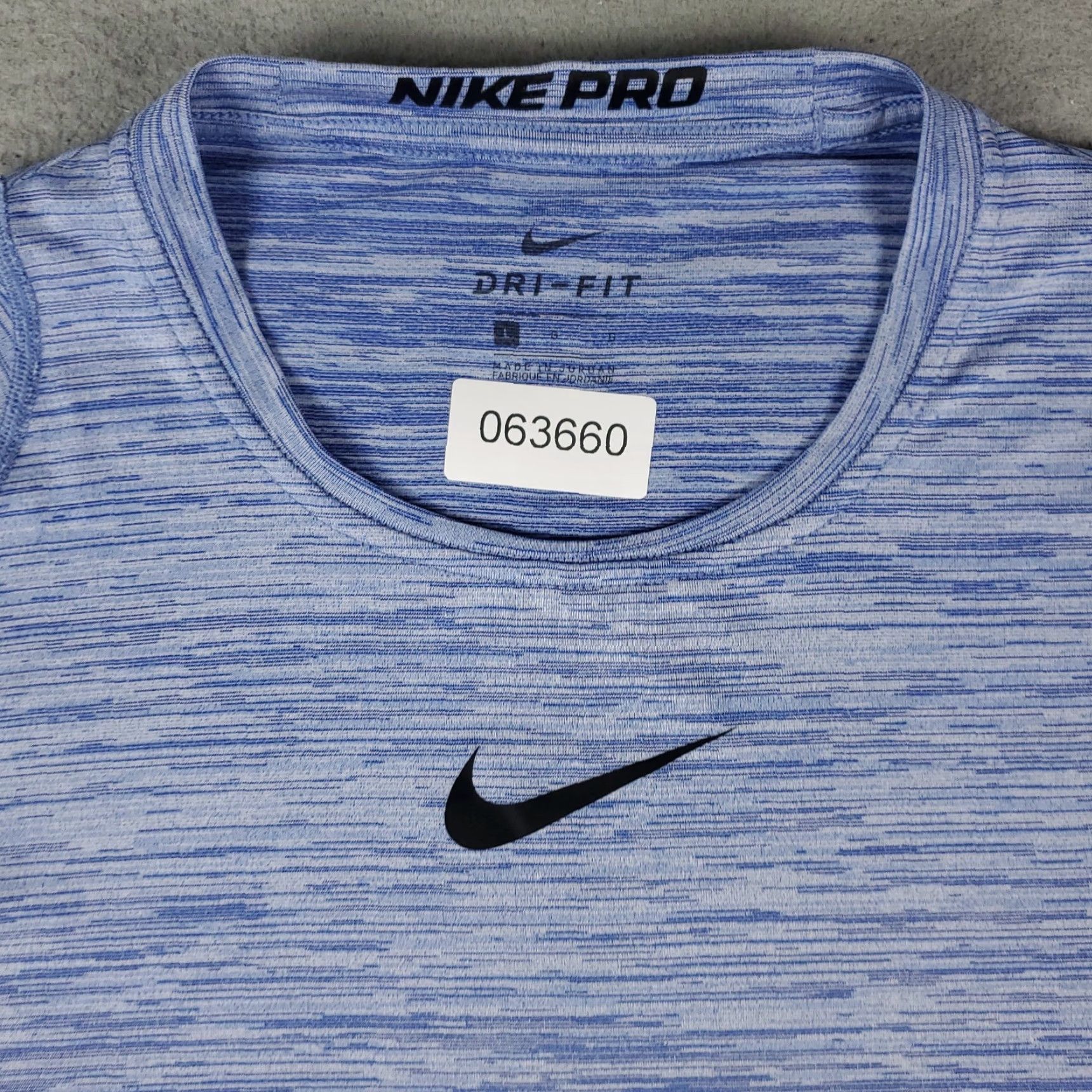 Nike Nike T Shirt Mens Large Blue Dri-Fit Short Sleeve Crew Neck Nike Brand Activewear Shirt L Blue Mens Size US L / EU 52-54 / 3 - 2 Thumbnail