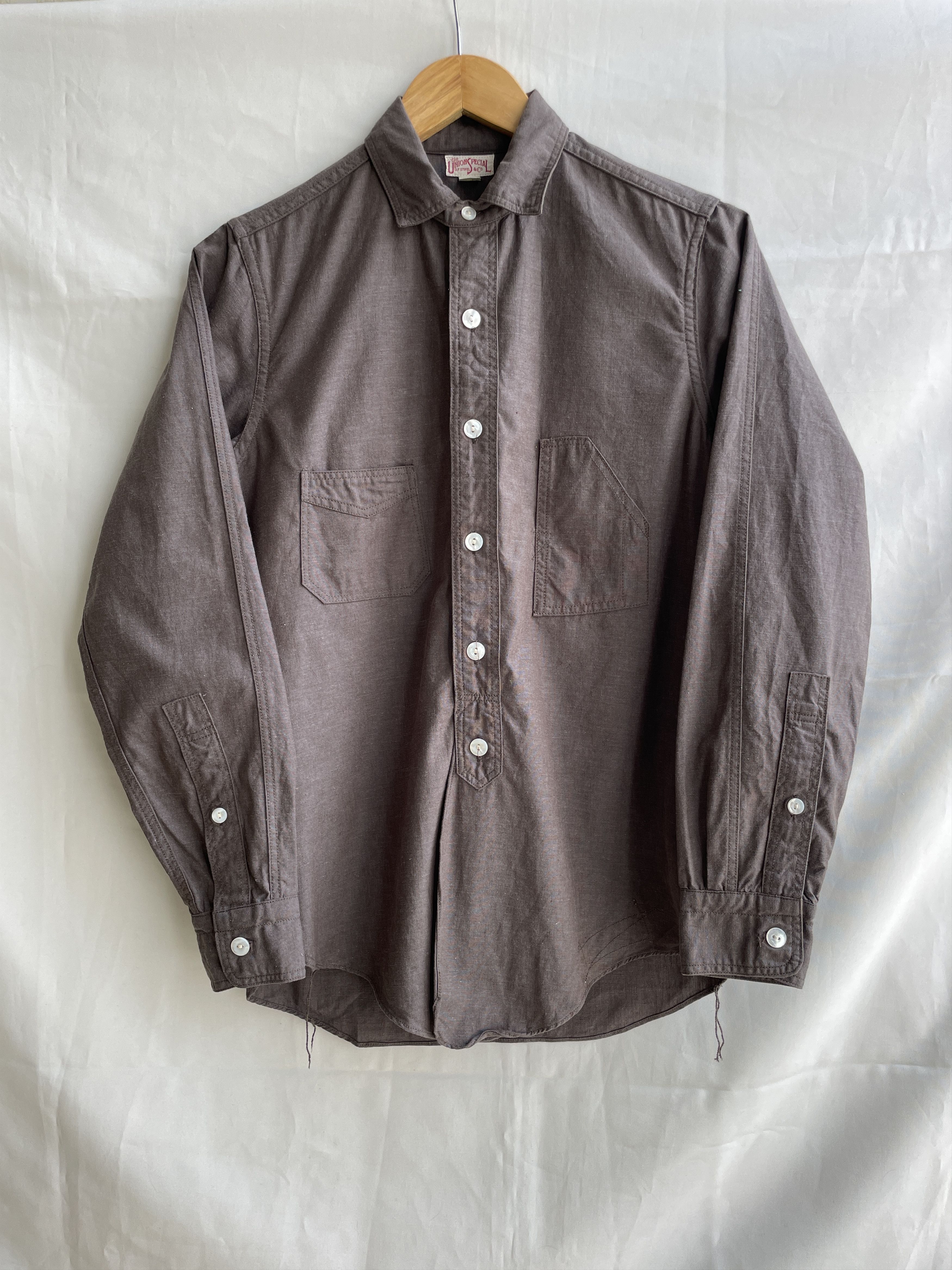 Other The Union Special G.F. Stifel Co 1920s Work Chambray Shirt Size US XS / EU 42 / 0 - 1 Thumbnail