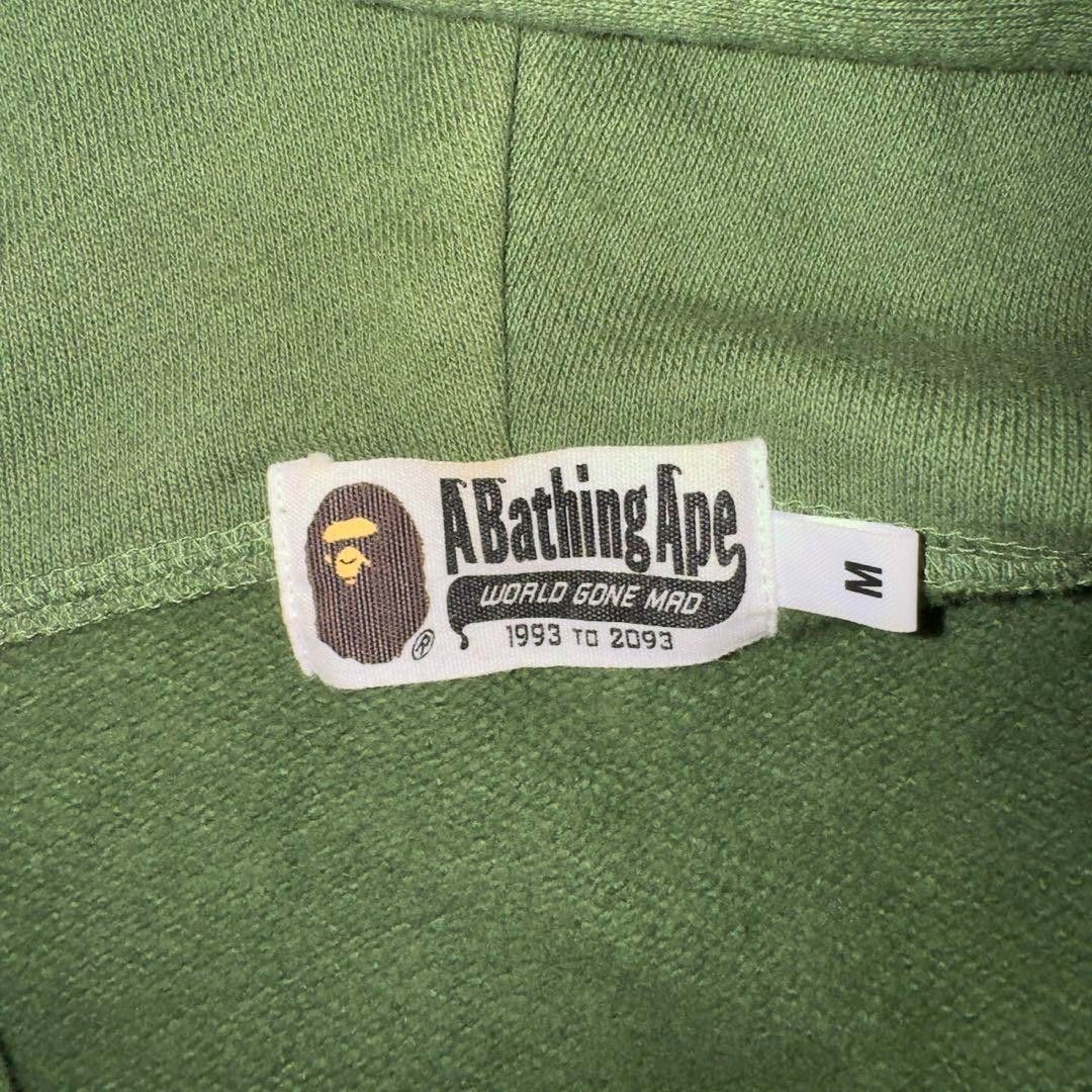 Bape A Bathing Ape (BAPE) - M Sharkhead Olive Fullzip Size US M / EU 48-50 / 2 - 3 Thumbnail