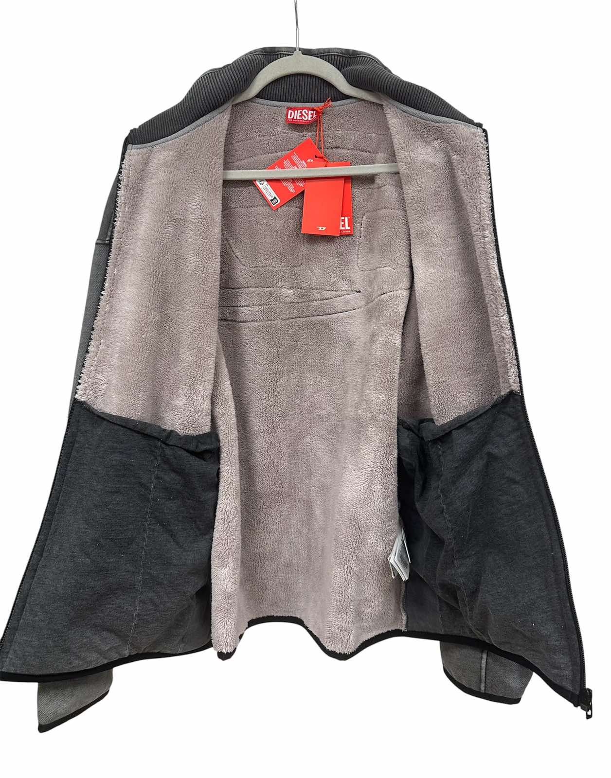 Diesel Grey Sweatshirt Jacket Size US L / EU 52-54 / 3 - 7 Thumbnail