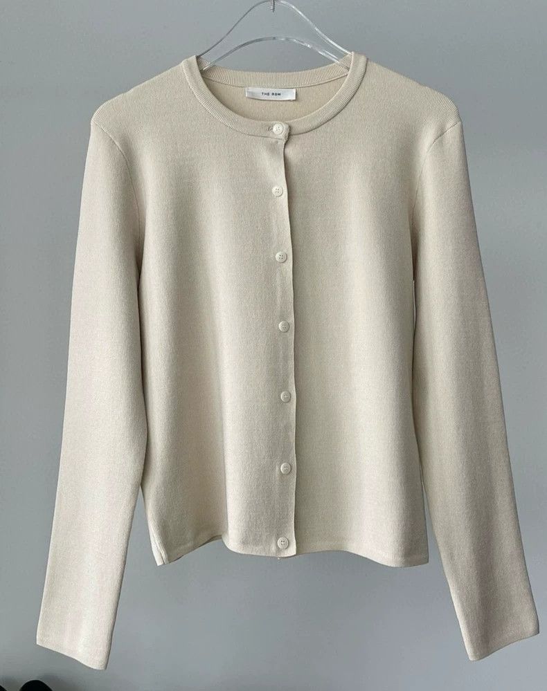 The Row The Row Beige Cardigan S Size - dmc Size US S / EU 44-46 / 1 - 1 Thumbnail