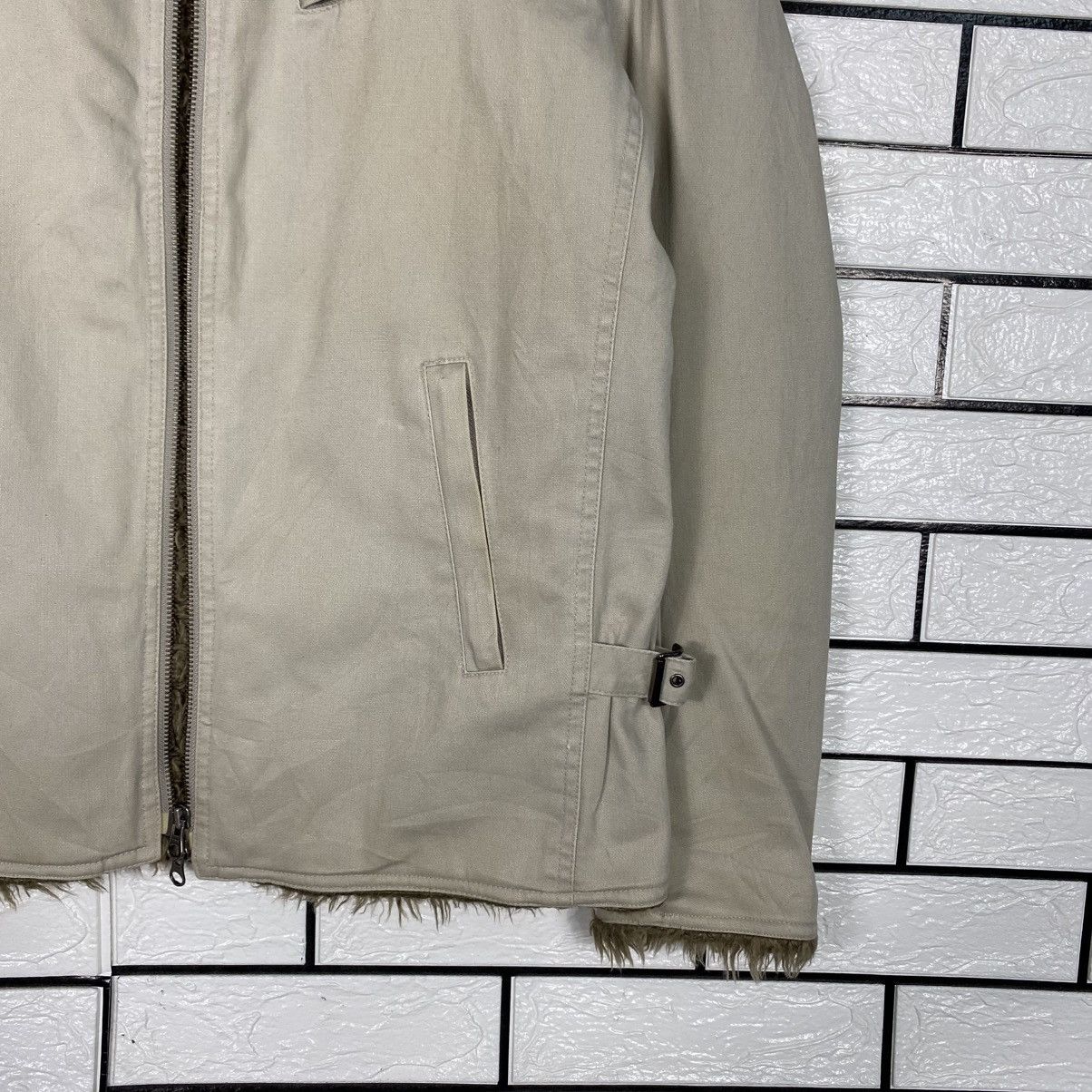 Japanese Brand 📌Vintage Deck Jacket Inapt Blanket Shearling Issey Miyake Size US M / EU 48-50 / 2 - 6 Thumbnail