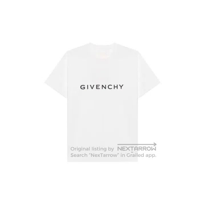 Givenchy Givenchy FW22 Letter Print Crew Neck T-Shirt. Size US S / EU 44-46 / 1 - 1 Thumbnail