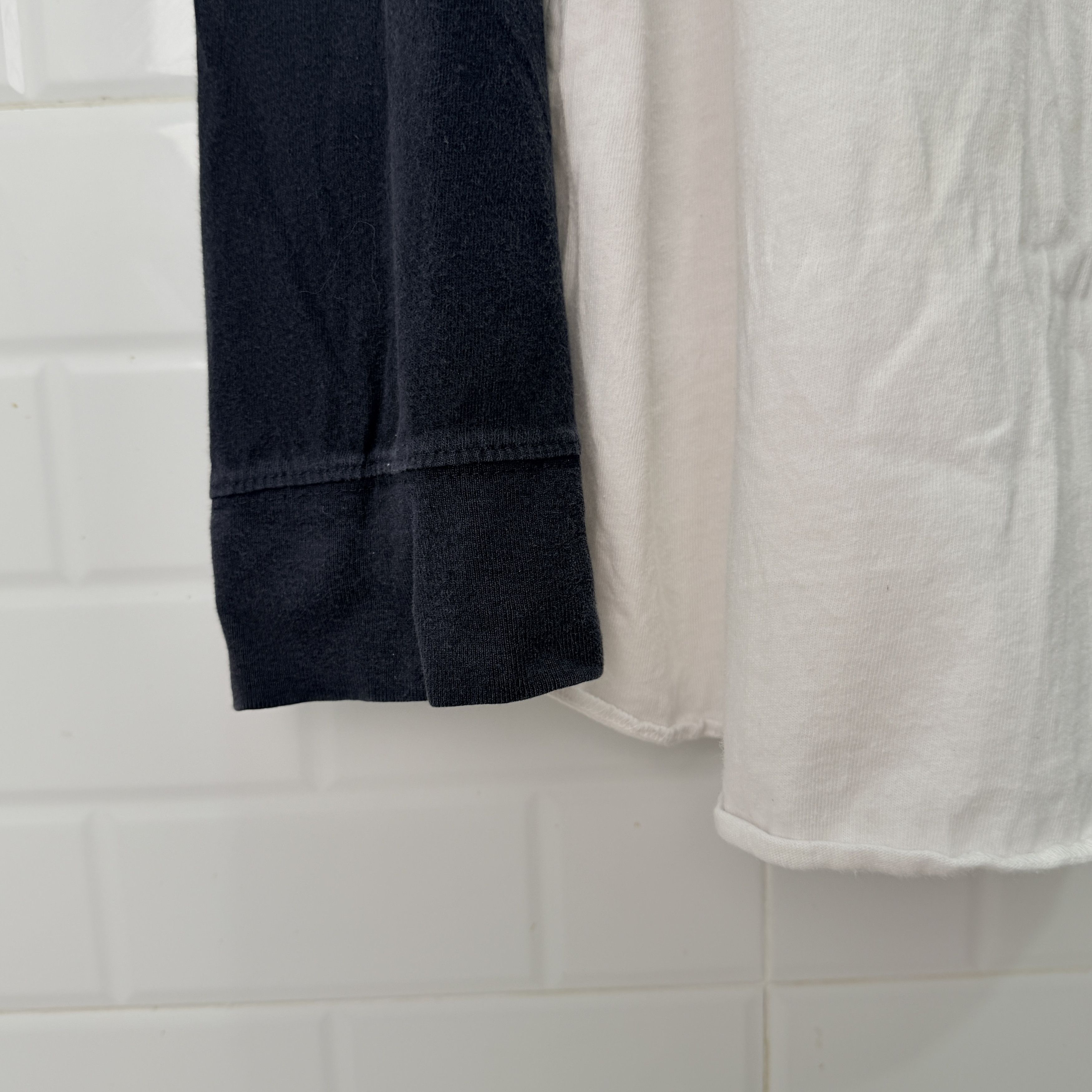 Polo Ralph Lauren Size XL L/S Polo Ralph Lauren PRL Polo White/Navy Pit 25 Size US XL / EU 56 / 4 - 4 Thumbnail