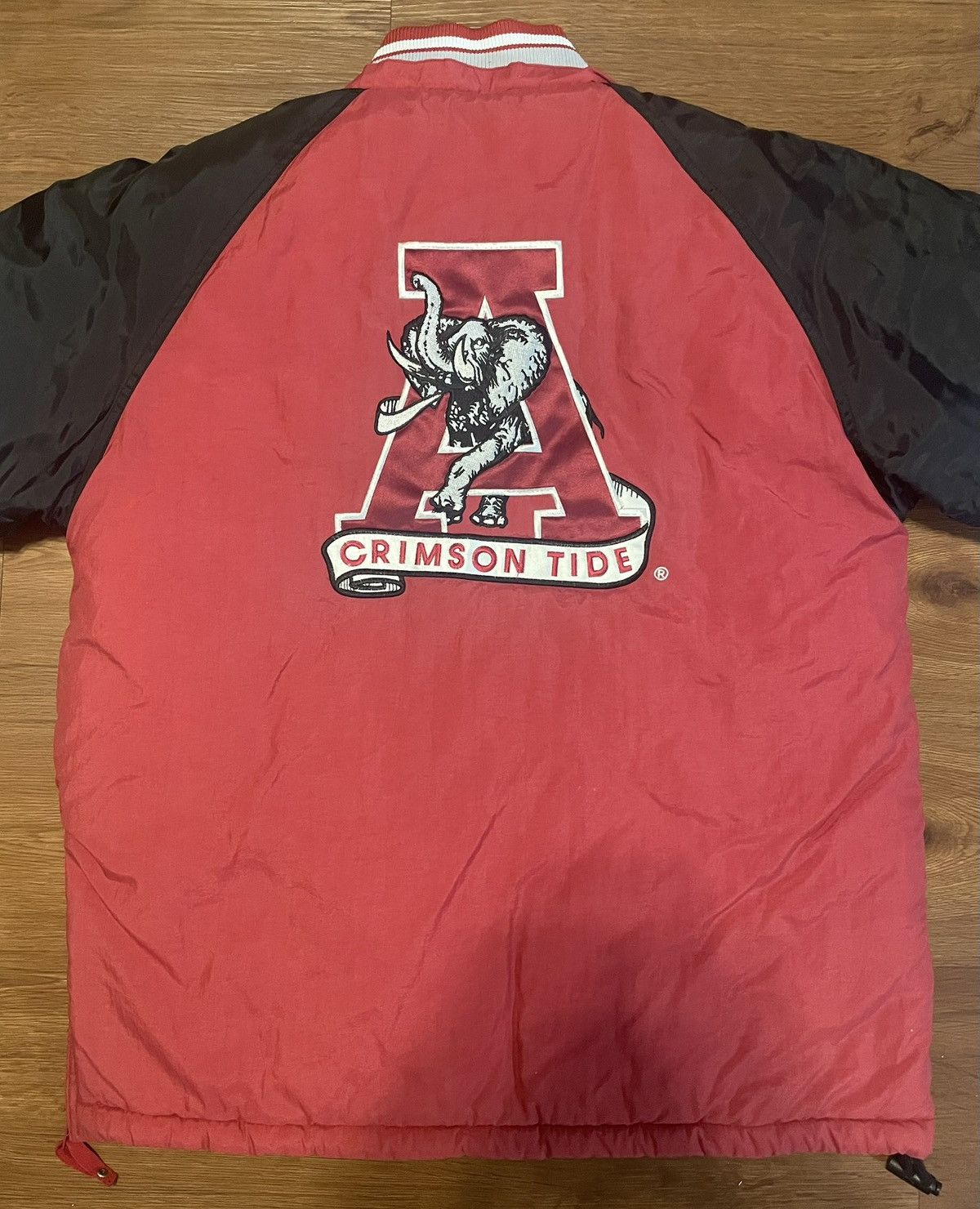 Alabama Crimson Tide Starter Jacket Size Small 90's Logo