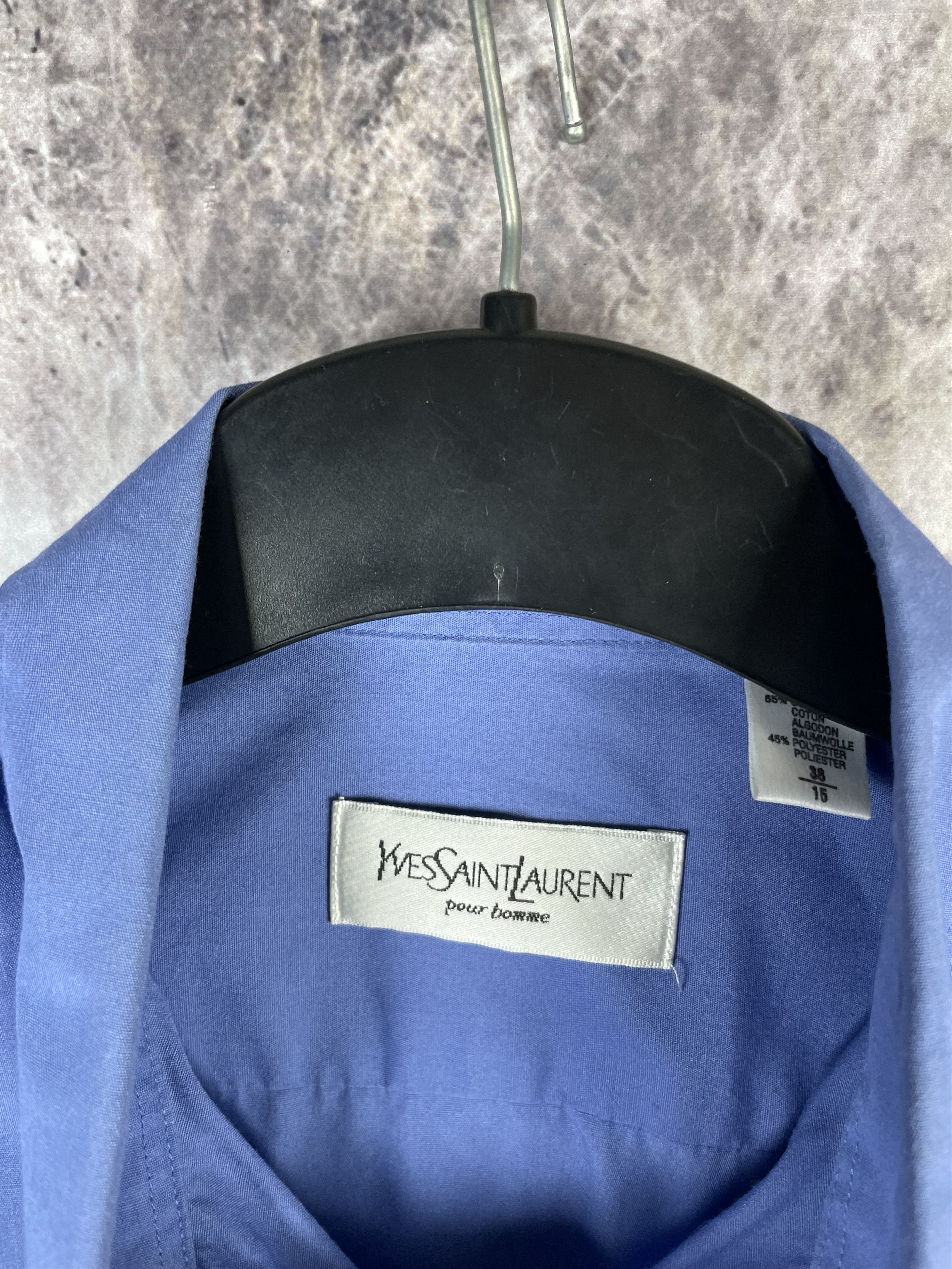 Yves Saint Laurent Yves Saint Laurent vintage YSL Shirts Button Ups Size US M / EU 48-50 / 2 - 7 Thumbnail