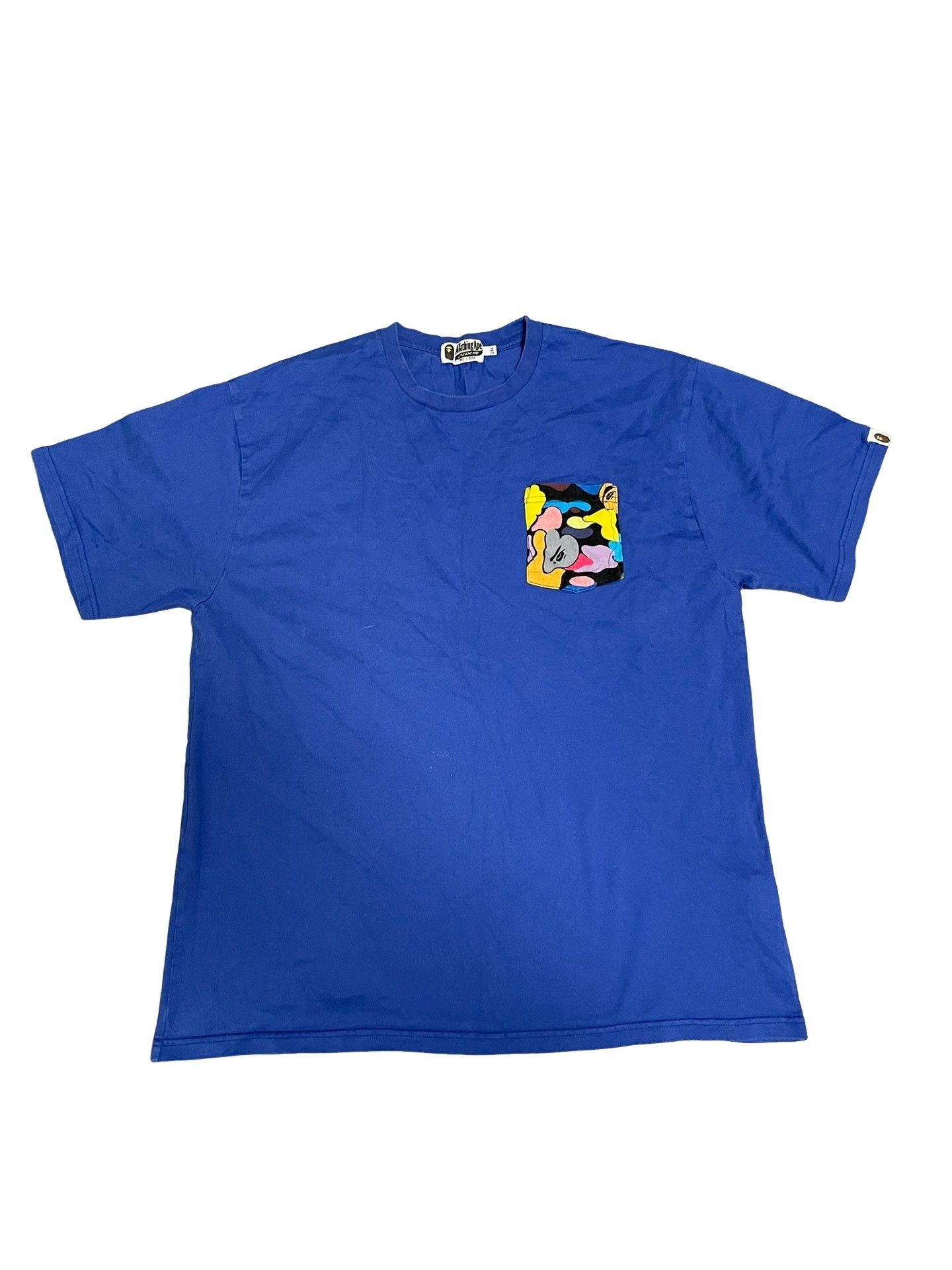 Bape A Bathing Ape Camo Pocket T-Shirt 2XL Size US XXL / EU 58 / 5 - 1 Thumbnail