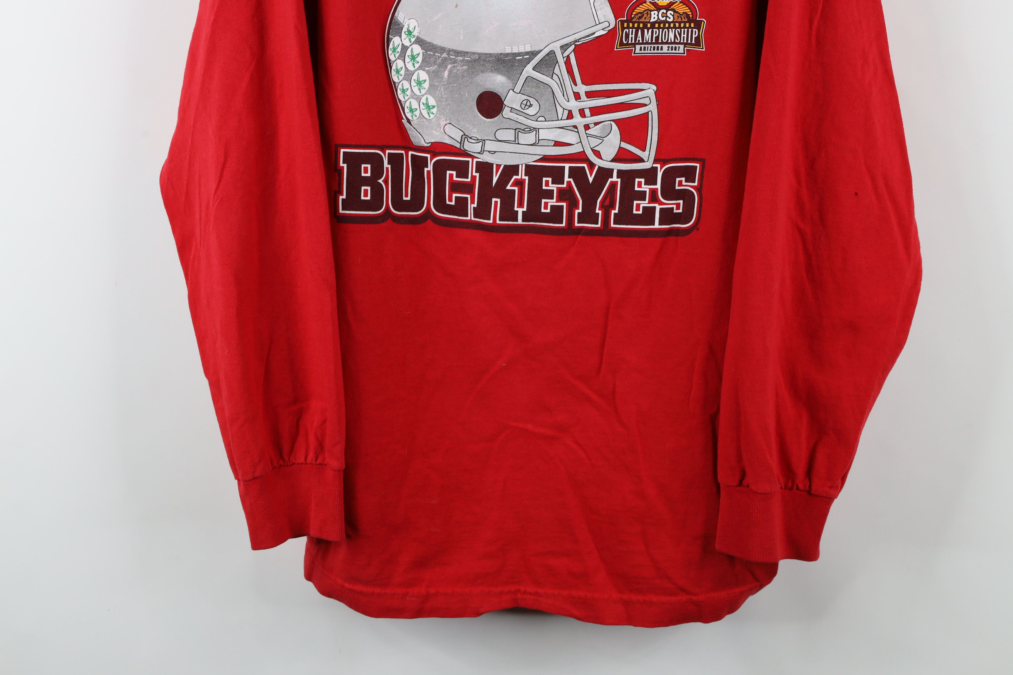 Vintage Vintage Championship State University Football T-Shirt Red Size US L / EU 52-54 / 3 - 3 Thumbnail