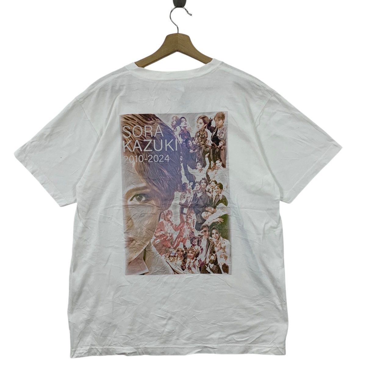 Vintage SORA KAZUKI SINGER Otokoyaku Japan Tee Shirt Top Cosmos Size US M / EU 48-50 / 2 - 4 Thumbnail