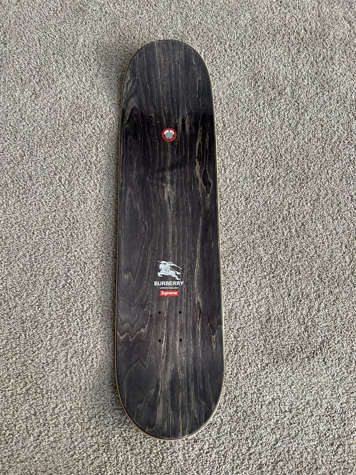Burberry × Supreme Supreme Beige Burberry Skateboard Deck Size ONE SIZE - 5 Thumbnail