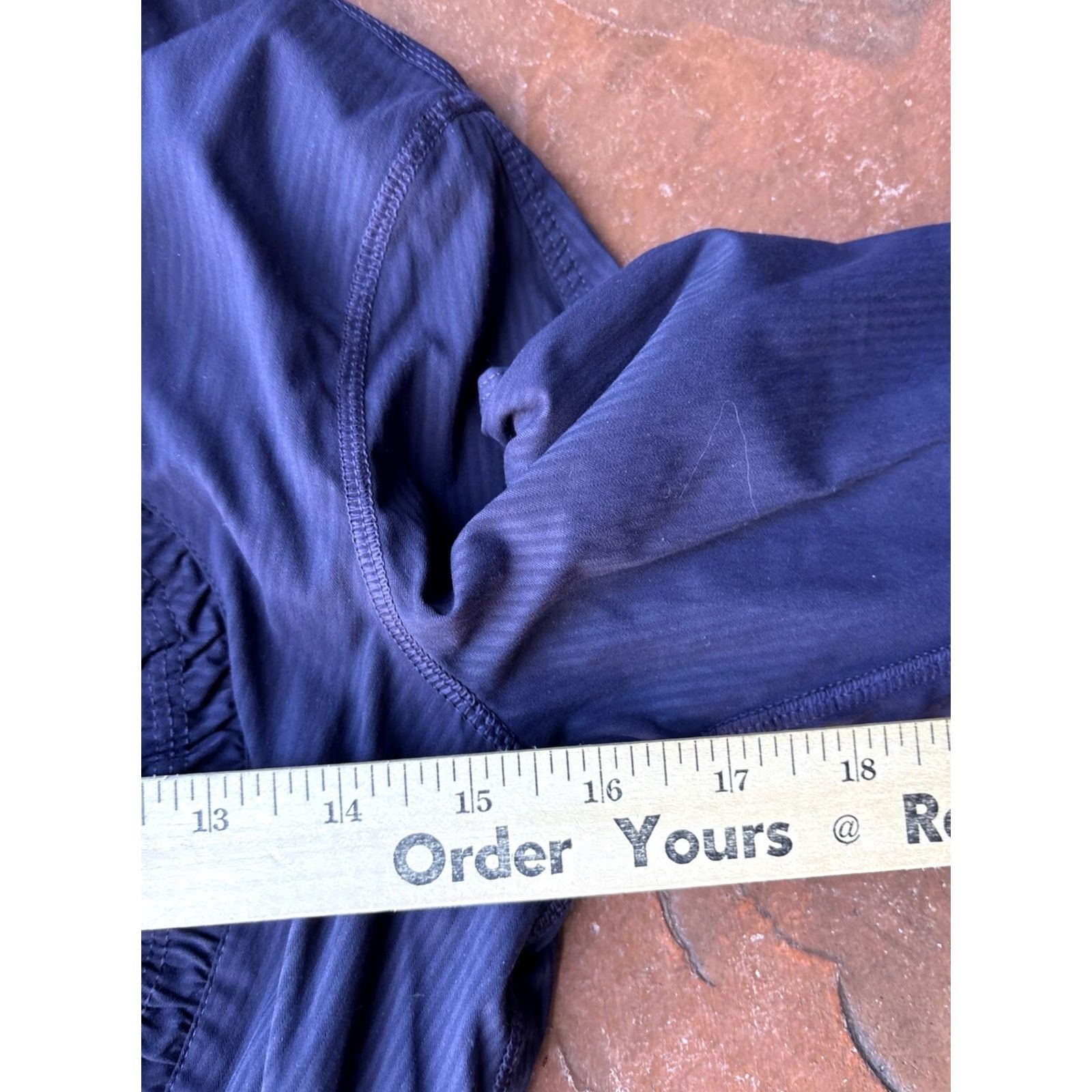 Lululemon Lululemon Dance Studio Jacket III CORSET Reversible Hoodie Jacket Women's 6 Purple Striped/Solid Full Zip Pockets Reversible Size M / US 6-8 / IT 42-44 - 6 Thumbnail