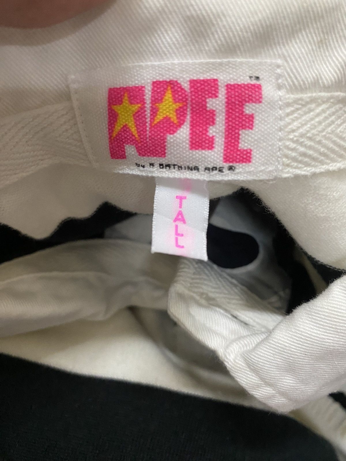 Bape Apee by A Bathing Ape Striped Rugby Shirt Size XS / US 0-2 / IT 36-38 - 9 Thumbnail