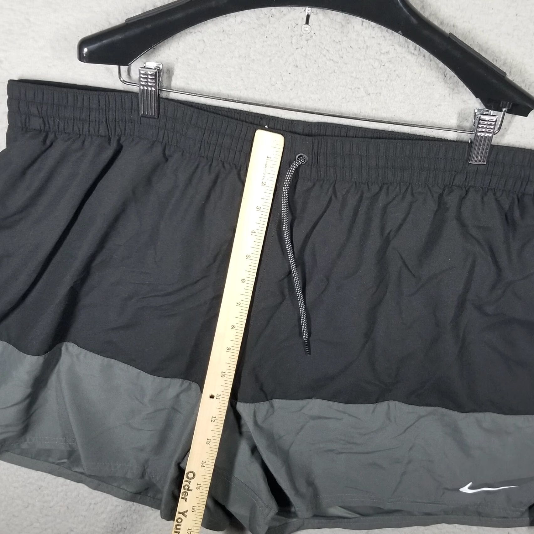 Nike Nike Split Volley Swim Shorts 4XL Men's Trunks Black Gray Colorblock NESSB489-001 New Size US 39 - 5 Thumbnail