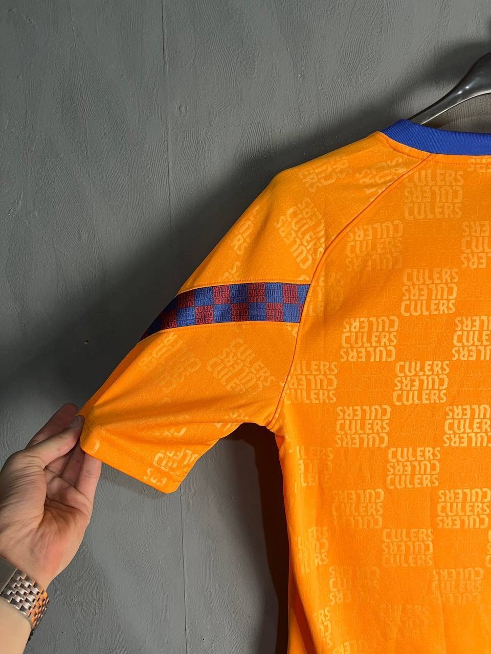 Nike Nike Barcelona Jersey Vintage Rare T-Shirt Soccer Club Size US S / EU 44-46 / 1 - 8 Thumbnail