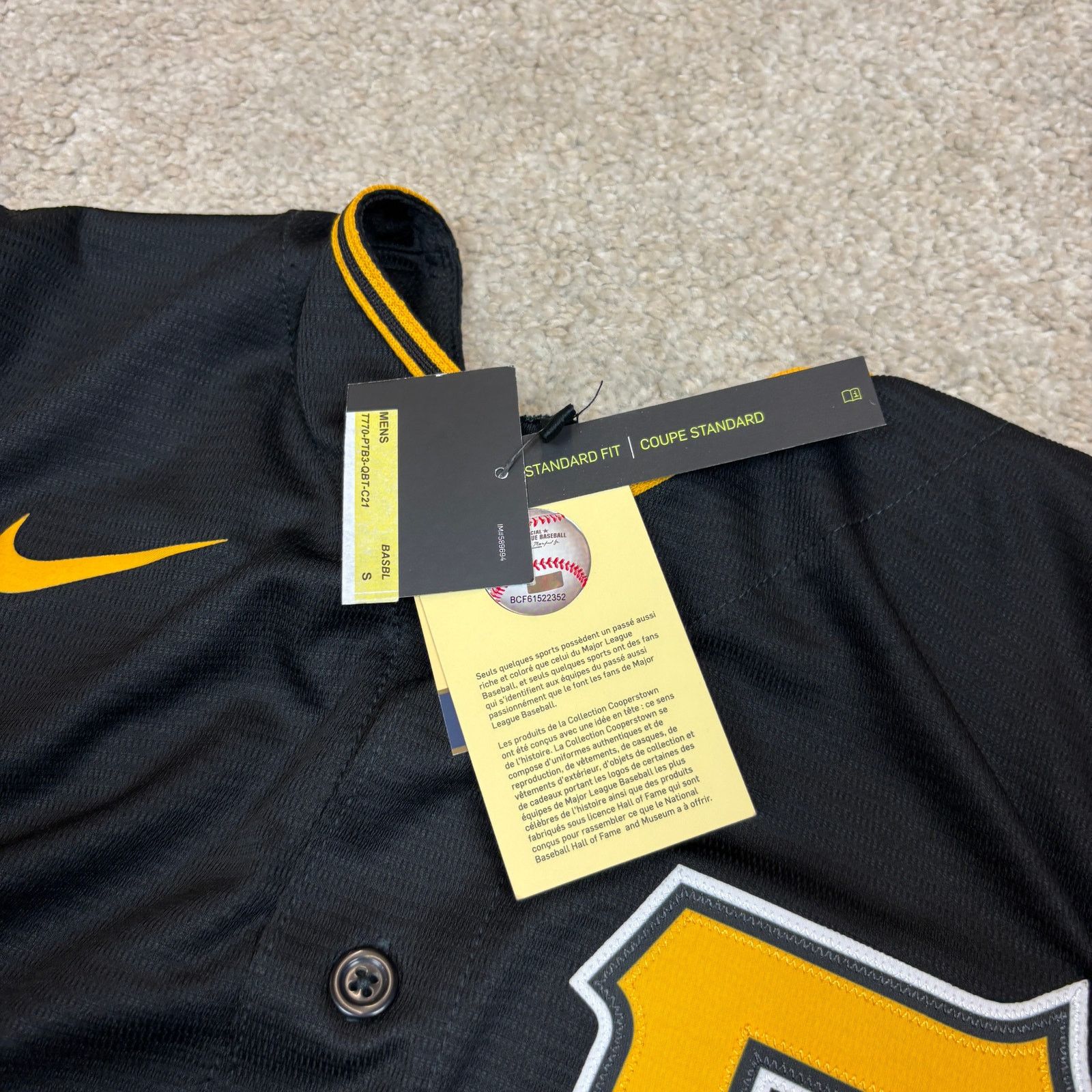 Nike NWT Nike Pittsburgh Pirates Jersey Small Baseball Clemente Size US S / EU 44-46 / 1 - 12 Thumbnail