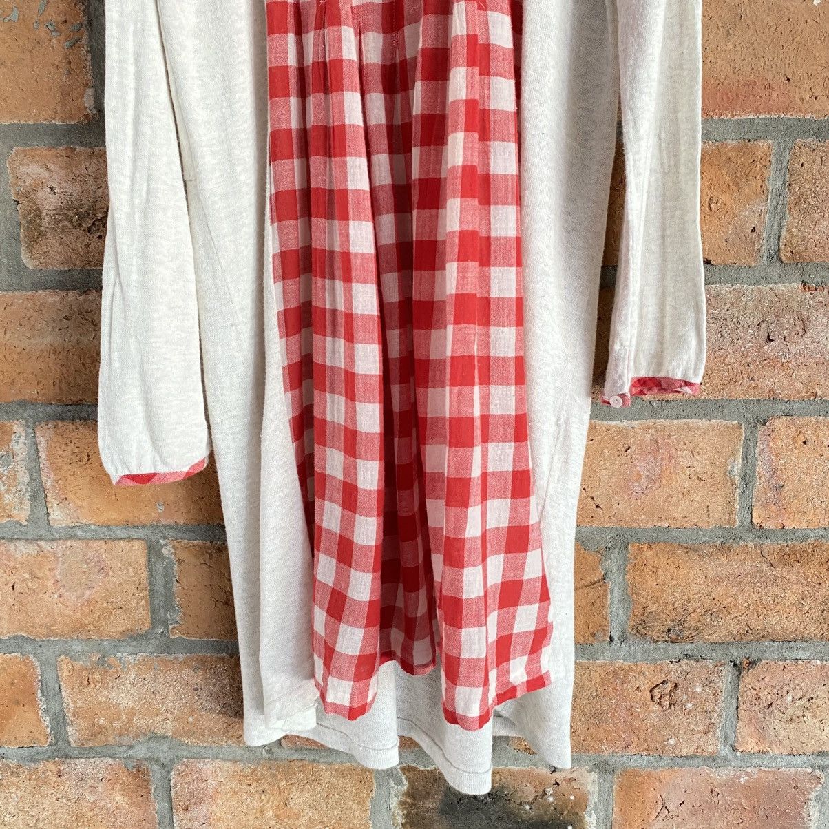 45rpm Red Gingham Panel Long-Sleeve Dress Size XS / US 0-2 / IT 36-38 - 6 Thumbnail