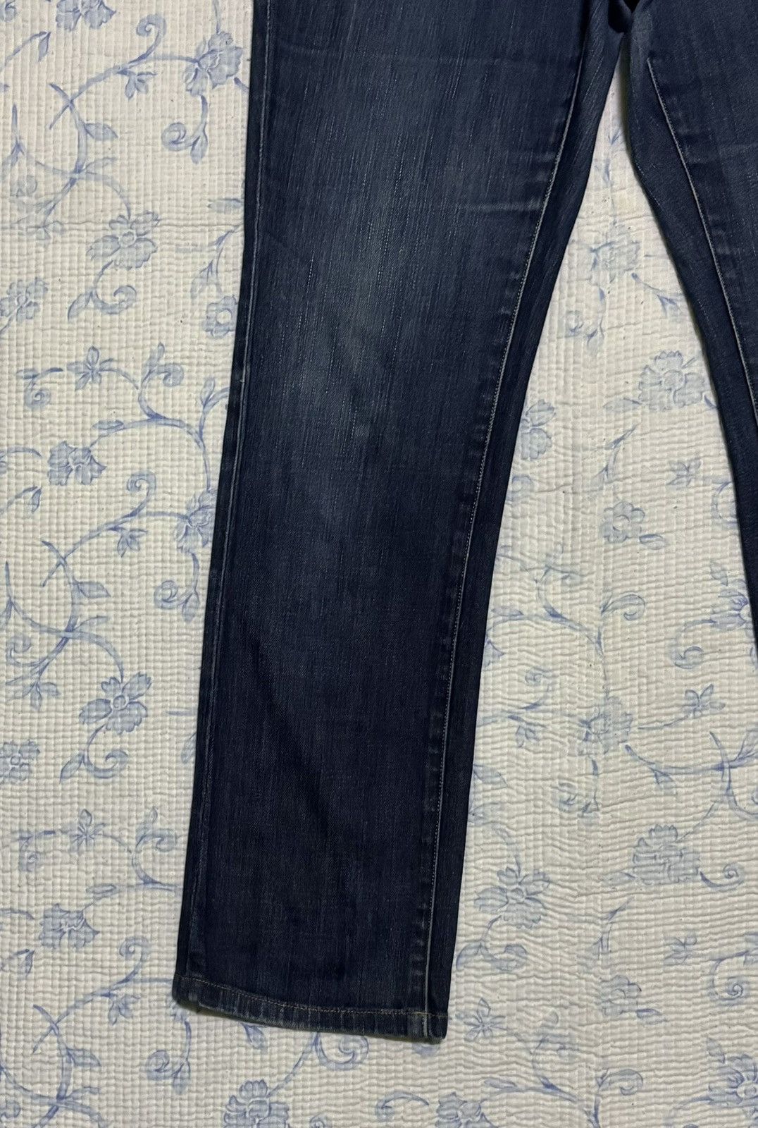 Burberry Burberry Denim Jeans Slim Straight Dark Wash Size US 32 / EU 48 - 5 Thumbnail