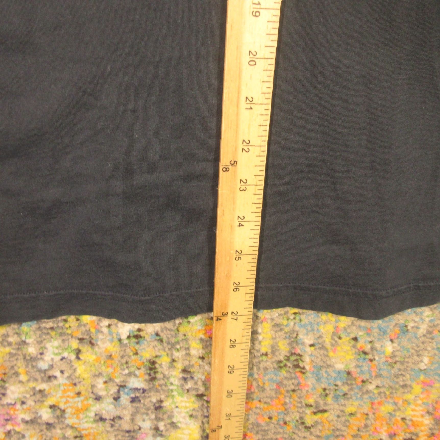 Lacoste Lacoste T-Shirt Long Sleeve Mens M Black Crew Neck Regular Fit Jersey with Small Holes - Vintage? (No) Size US M / EU 48-50 / 2 - 6 Thumbnail