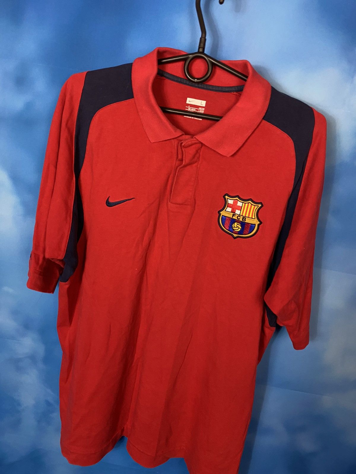 Nike 🔥NIKE BARSELONA VINTAGE JERSEY Size US L / EU 52-54 / 3 - 2 Thumbnail