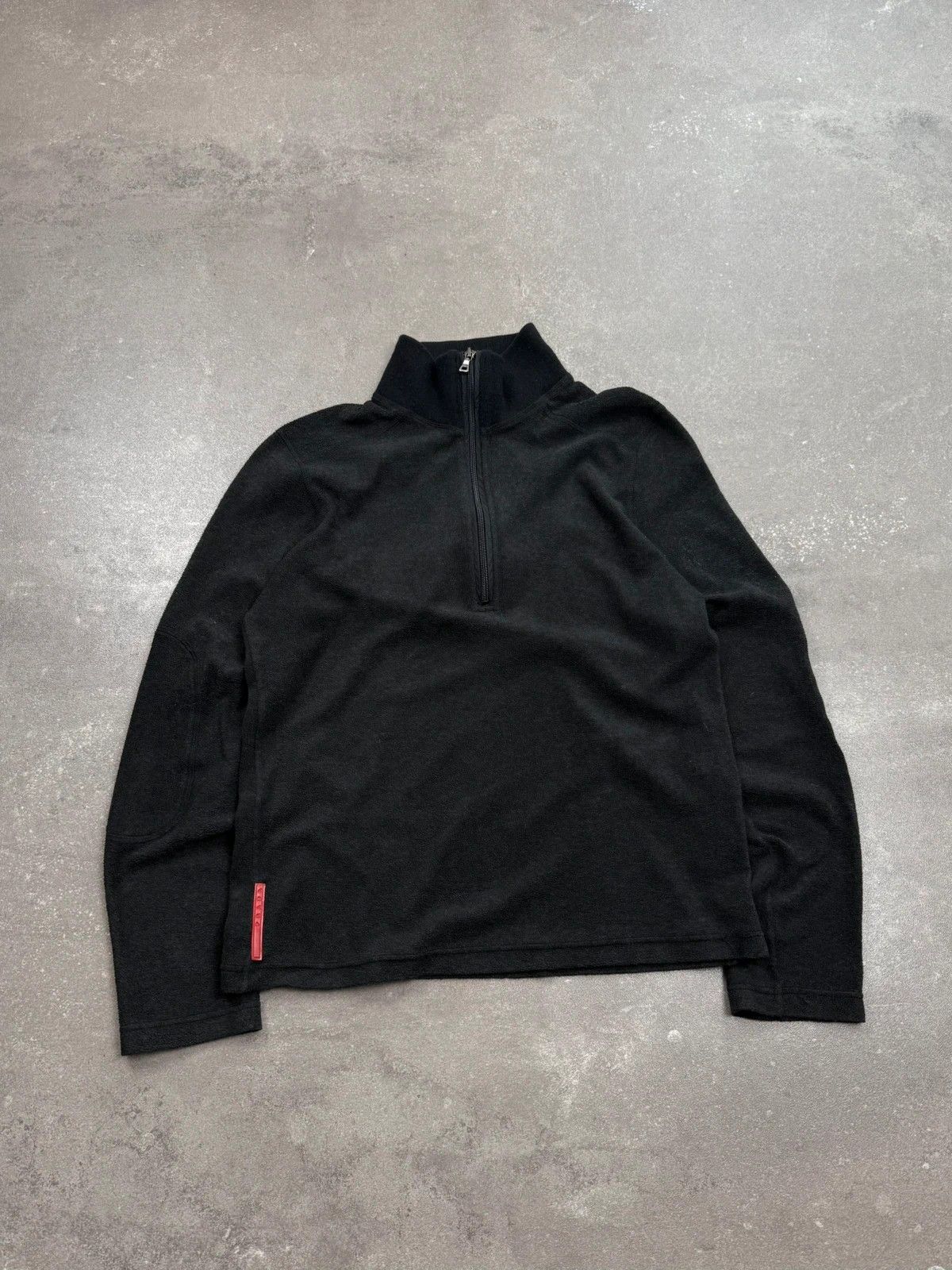 Prada Prada sweats sweater red tab vintage sport wear street wear Size US M / EU 48-50 / 2 - 1 Thumbnail