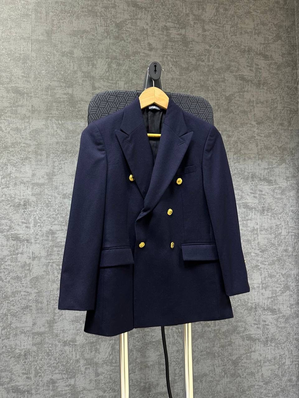 Polo Ralph Lauren × Vintage Vintage Polo Ralph Lauren Blue Womens Blazer Size M / US 6-8 / IT 42-44 - 2 Thumbnail