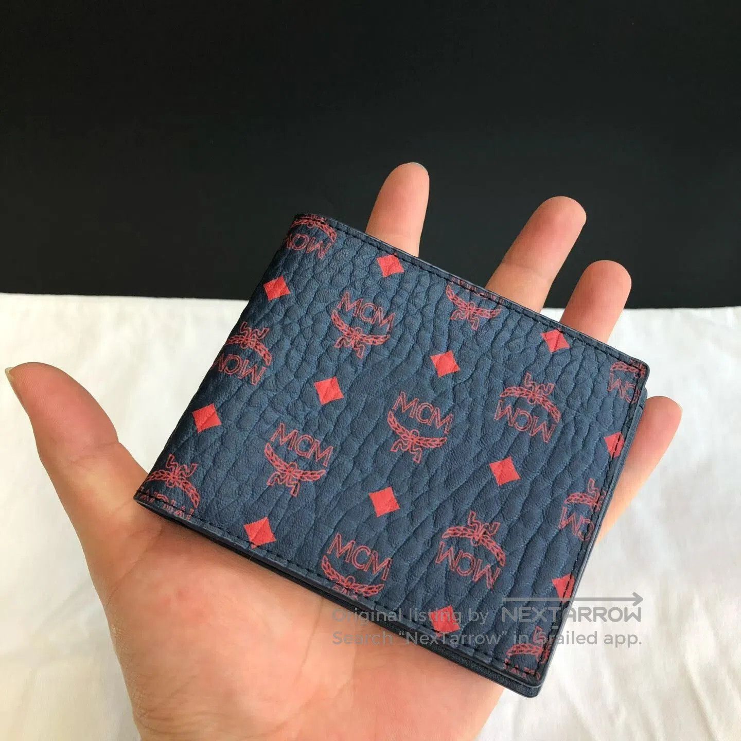 MCM MCM Colorblock Monogram Fold Wallet. Size ONE SIZE - 6 Thumbnail
