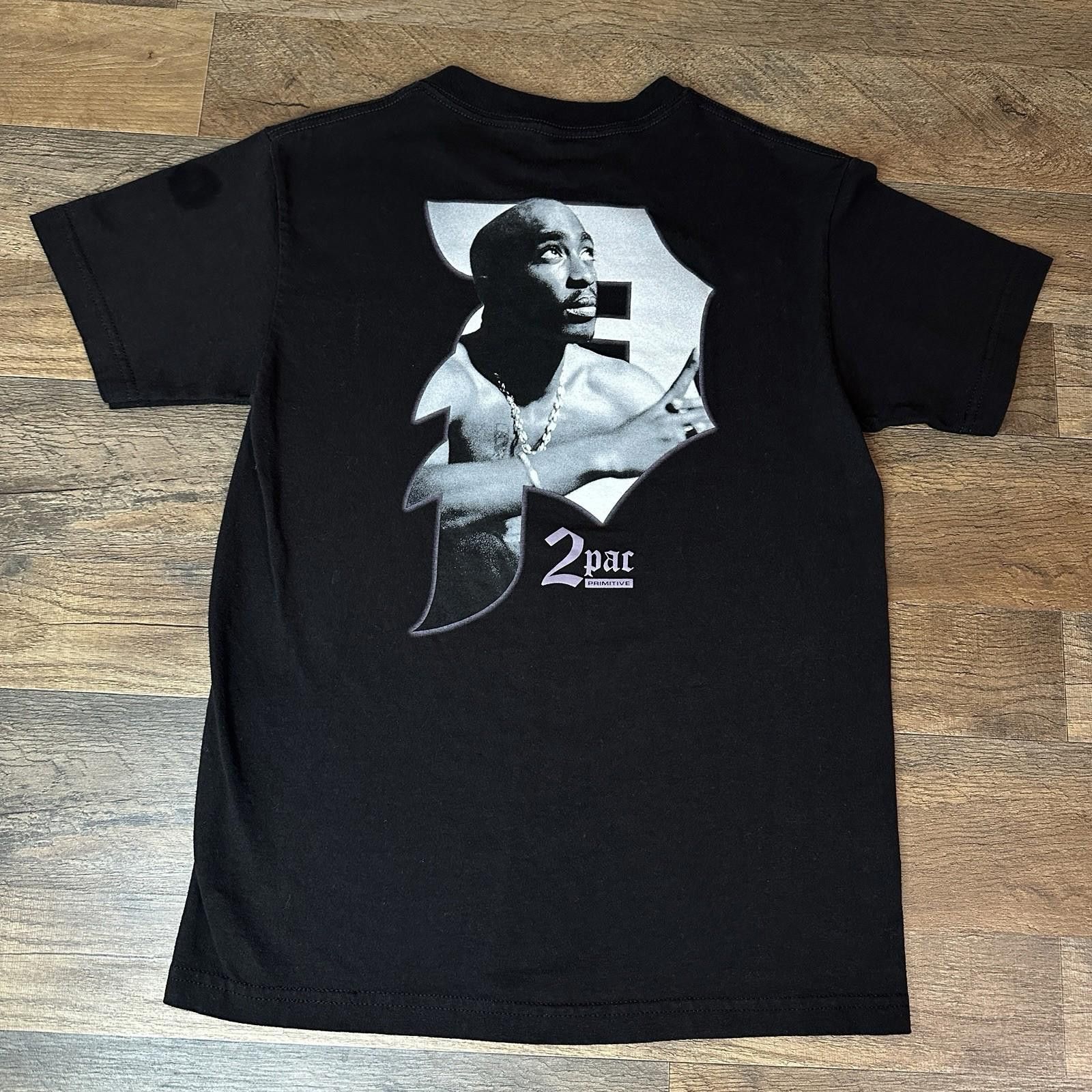Primitive Primitive x Tupac Black T-Shirt Men’s Small Size US S / EU 44-46 / 1 - 1 Thumbnail