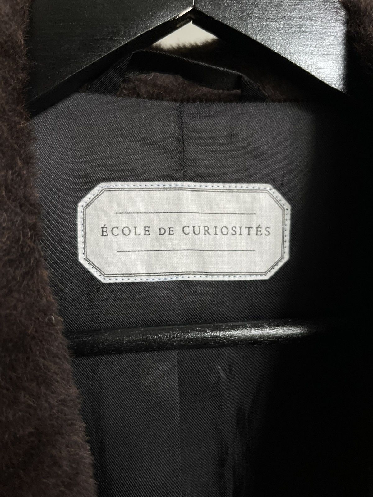 Other Ecole de Curiosites faux fur cashmere and wool blend coat Size M / US 6-8 / IT 42-44 - 2 Thumbnail