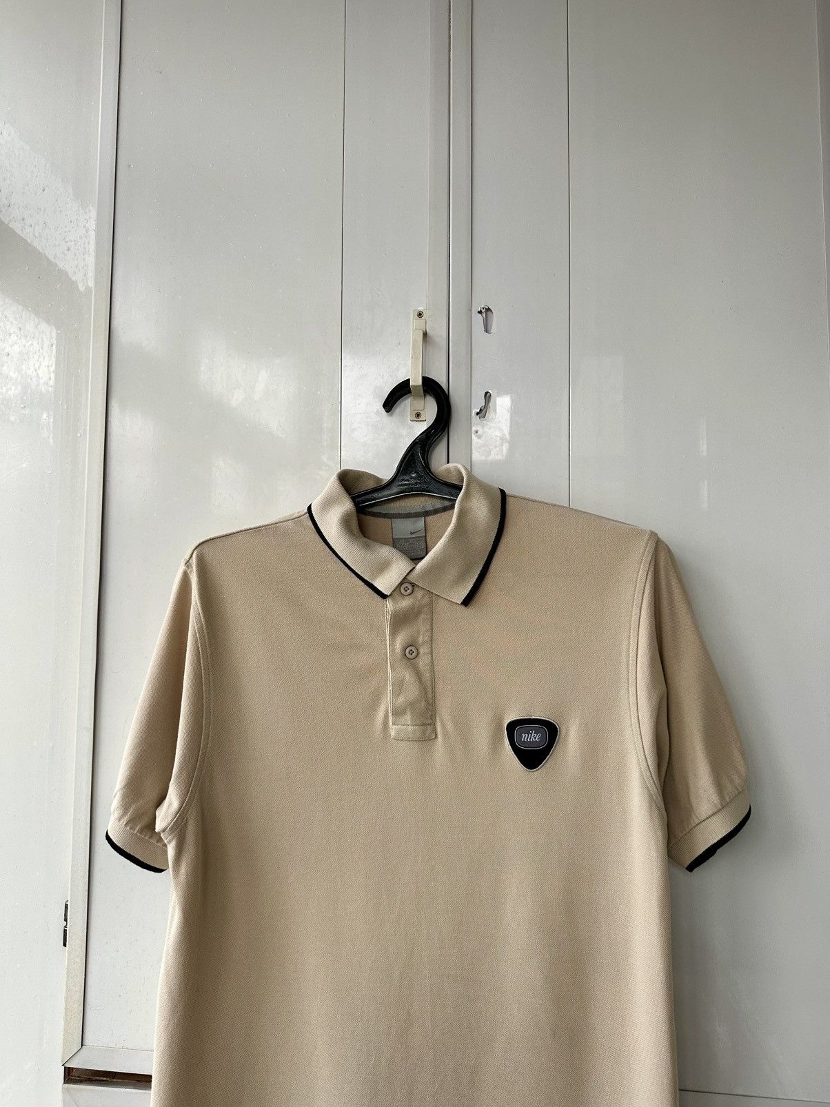 Nike Vintage Nike T-shirt Y2K Logo Beige Size US M / EU 48-50 / 2 - 4 Thumbnail